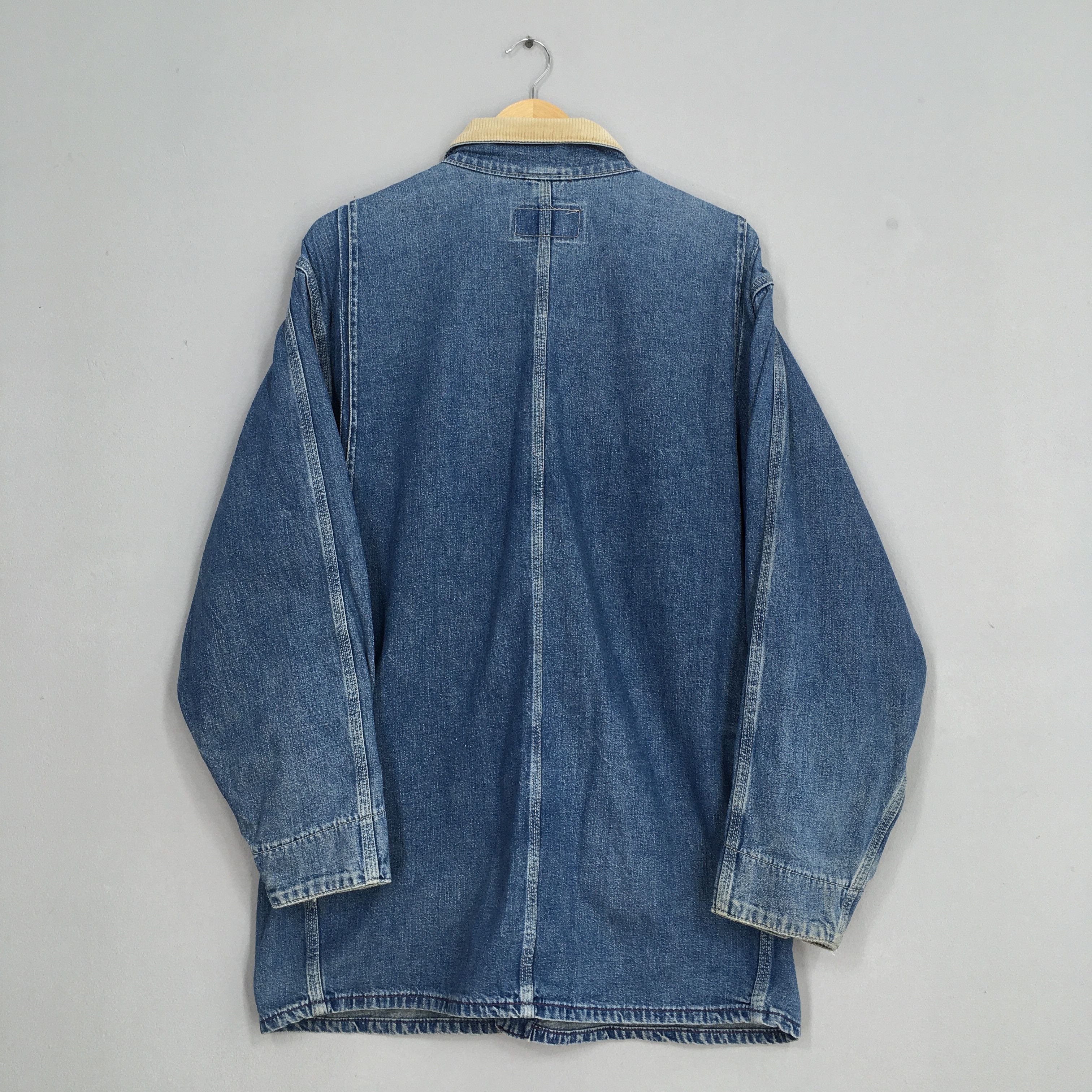 Levi's Vintage 1990s Levi's Denim Jeans Worker Jacket XLarge Size US XL / EU 56 / 4 - 9 Thumbnail