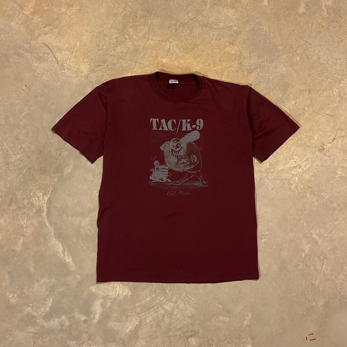 Vintage Crazy Vintage 90s Hit Man Baseball Art Tee Ed Roth Style | Grailed