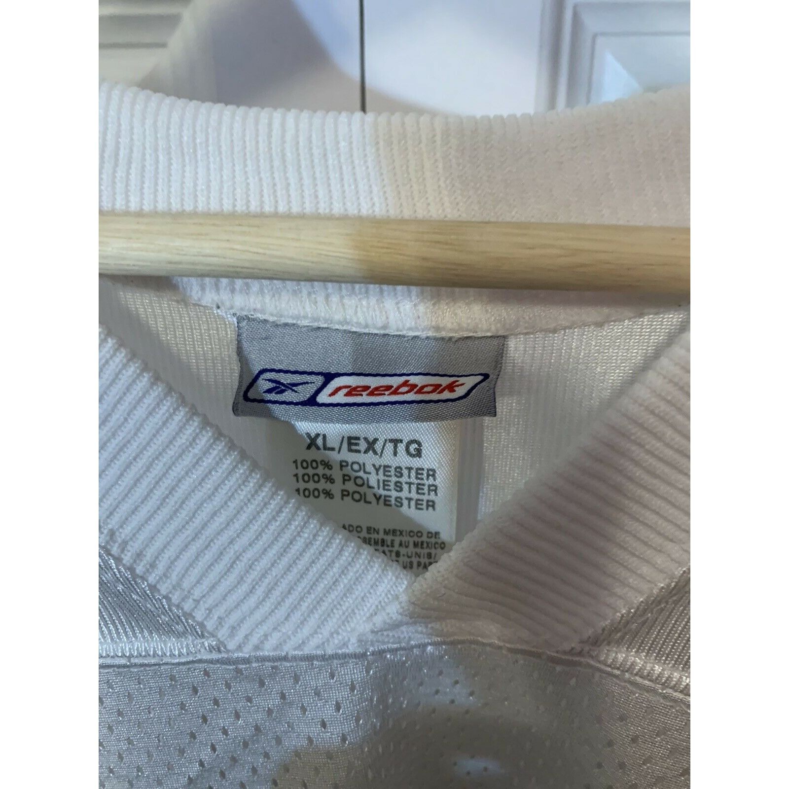 Reebok Reebok 54 Urlacher Men’s Sz XL White JERSEY NFL logo an Size US XL / EU 56 / 4 - 2 Thumbnail