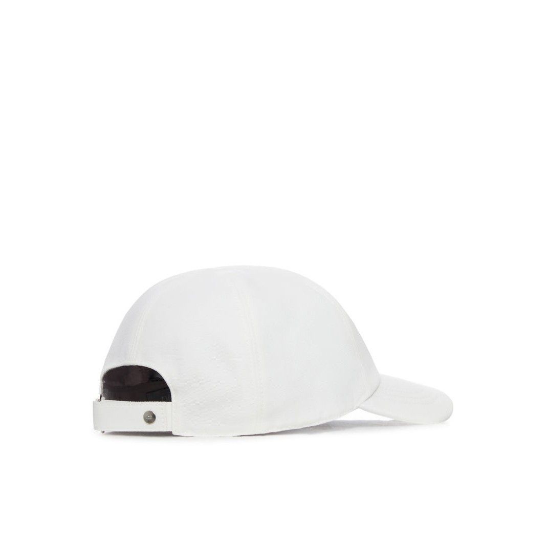 Dior DIOR White Cotton Baseball Cap New & Authentic (Men's size:L Size ONE SIZE - 2 Thumbnail