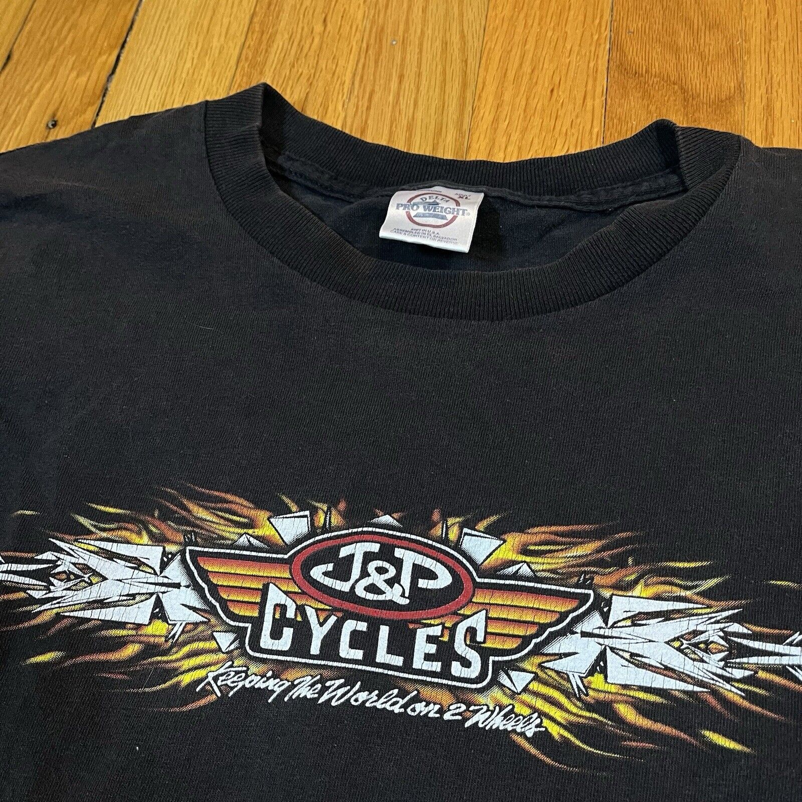 Vintage VTG Faded T Shirt 2002 Bike Week Motorcycle Eagle T Shirt XL Size US XL / EU 56 / 4 - 5 Thumbnail