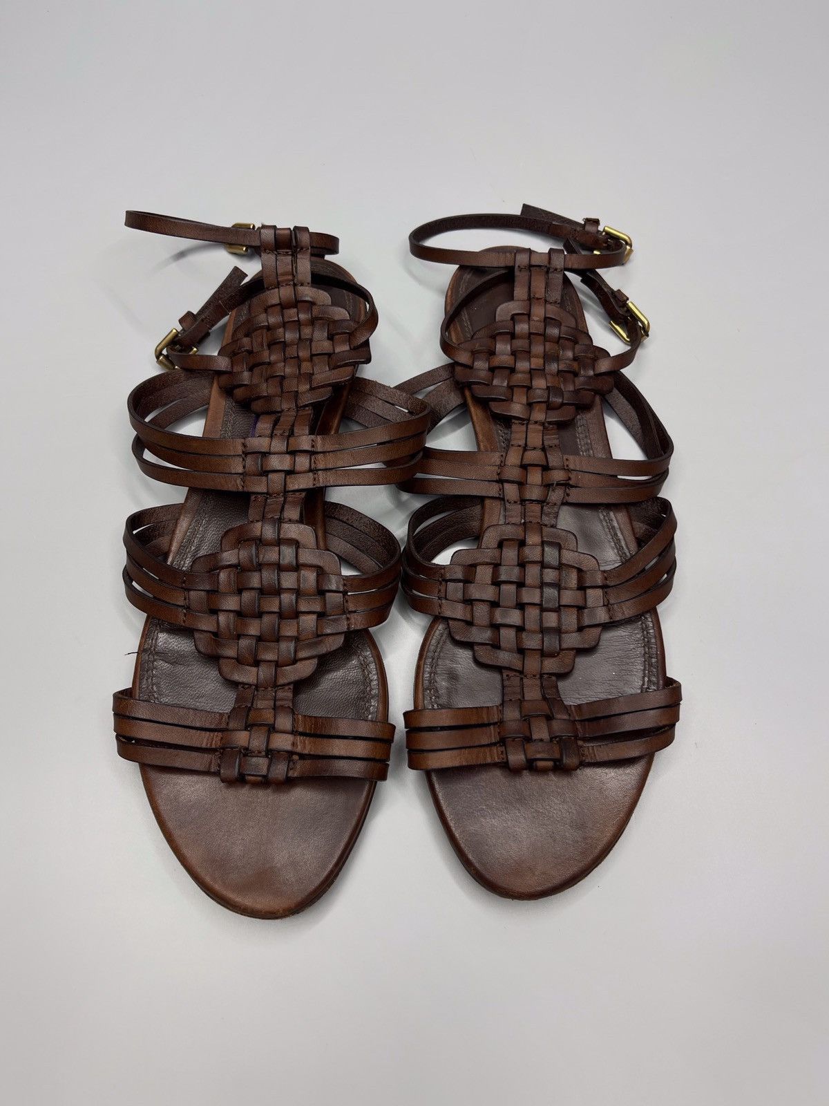 Ralph Lauren Purple Label × Vintage Ralph Lauren Purple Label Sandals Size US 9.5 / IT 39.5 - 3 Thumbnail