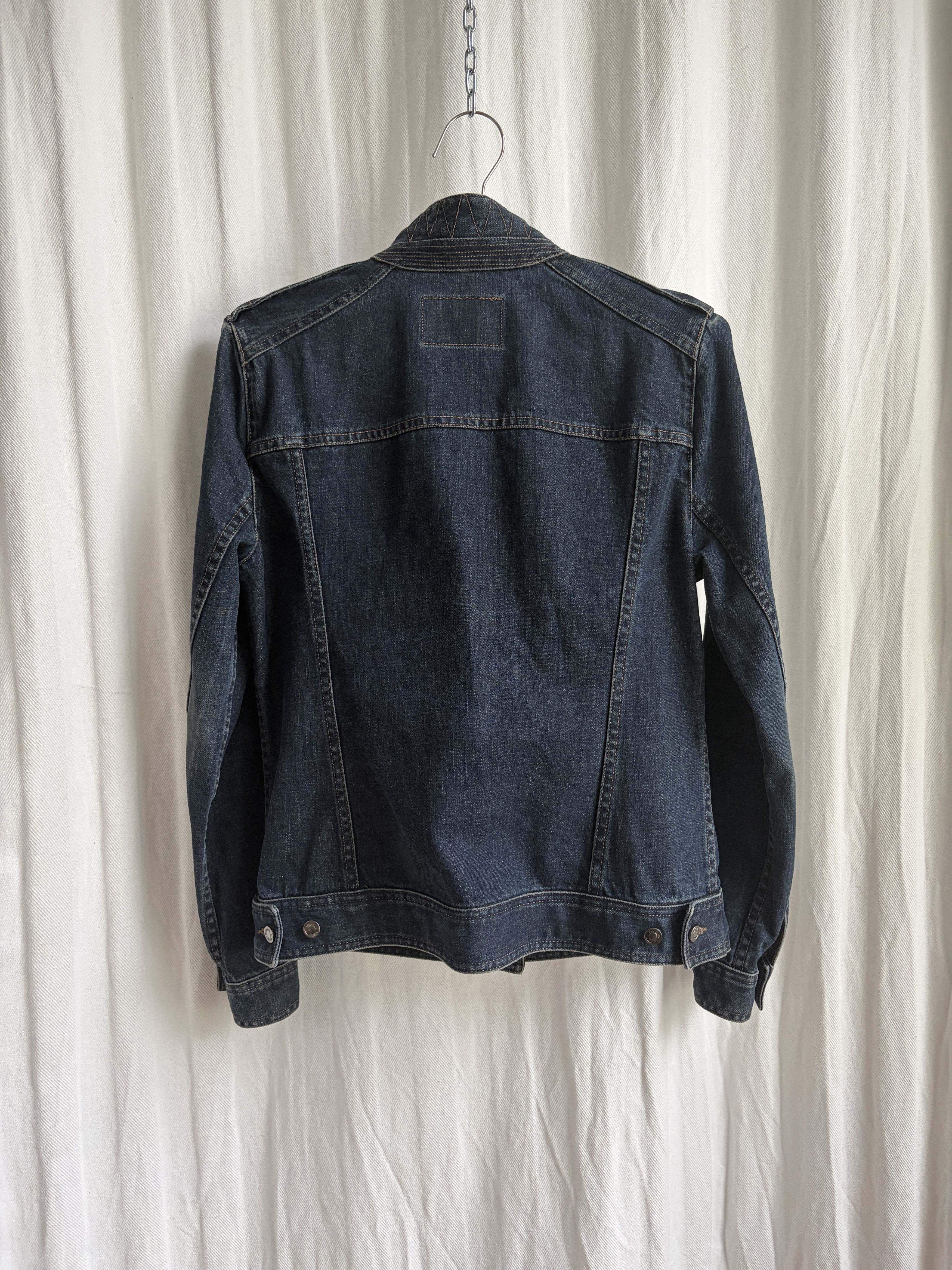Gucci by Tom Ford SS02 Military Trucker Denim Jacket Size M / US 6-8 / IT 42-44 - 6 Thumbnail