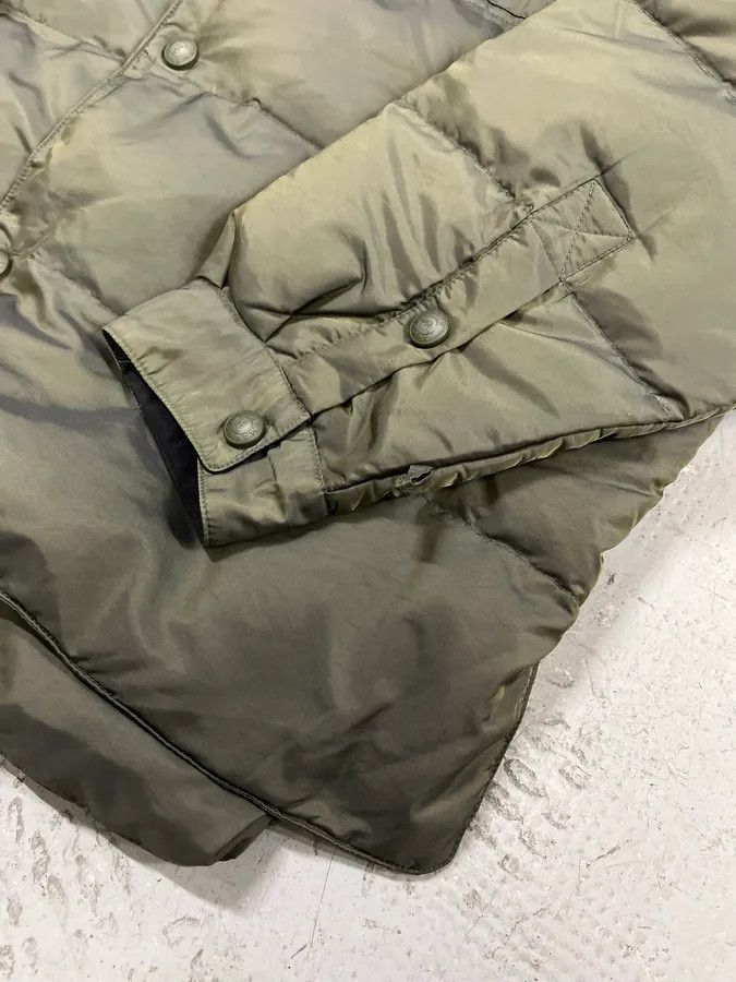 Armani 1990s Armani Olive Buttoned Puffer Jacket Size US L / EU 52-54 / 3 - 12 Thumbnail
