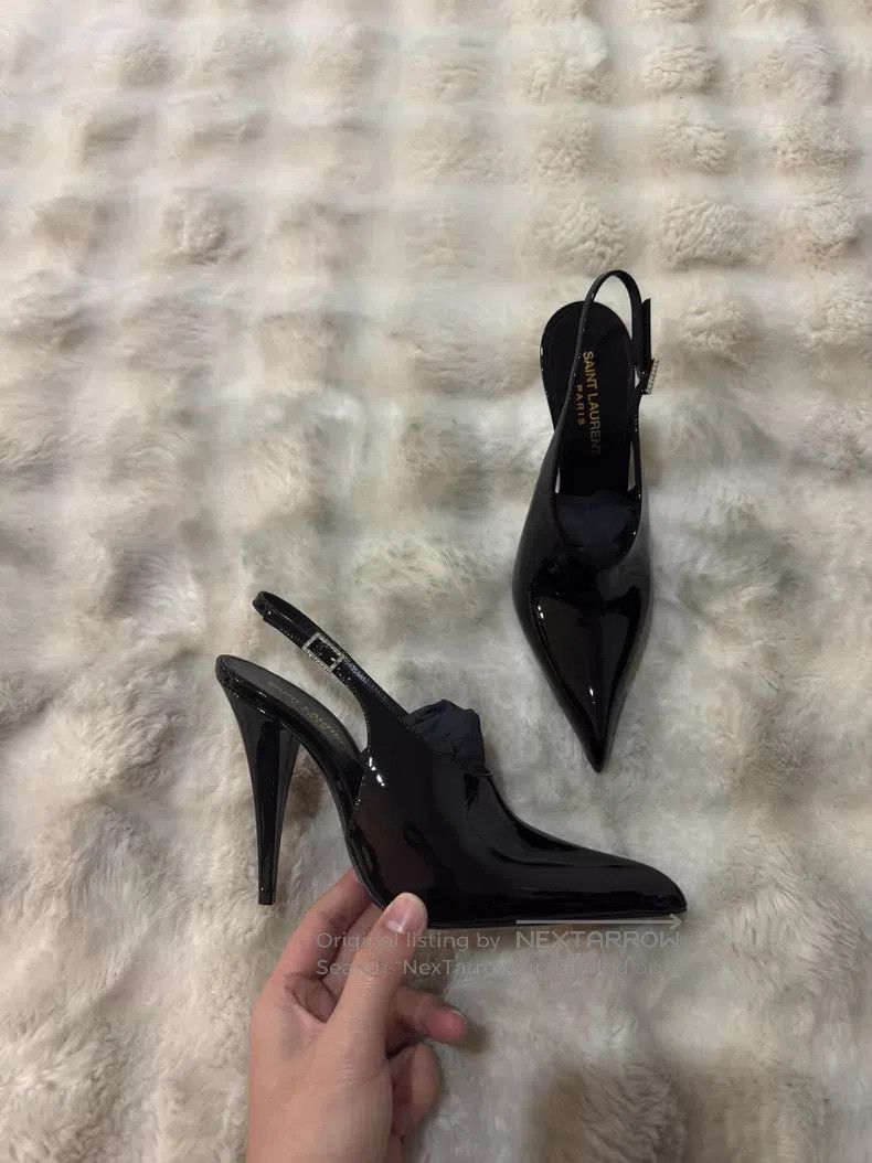 Saint Laurent Paris #REF! Size US 5.5 / IT 35.5 - 3 Thumbnail