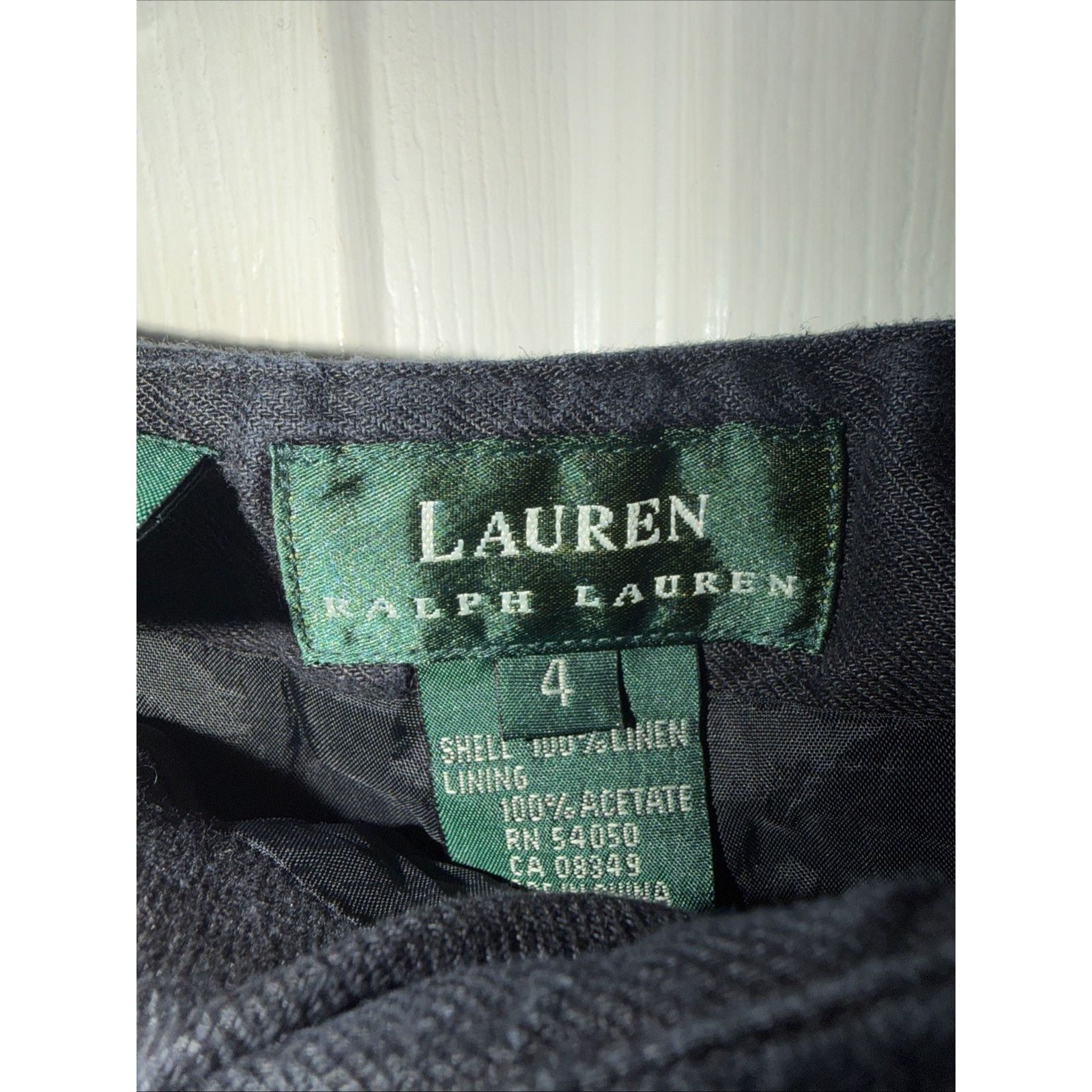 Lauren Ralph Lauren Lauren Ralph Lauren Women's Linen Zip-Up Capri Pants Size 4 Size 27" / US 4 / IT 40 - 4 Thumbnail