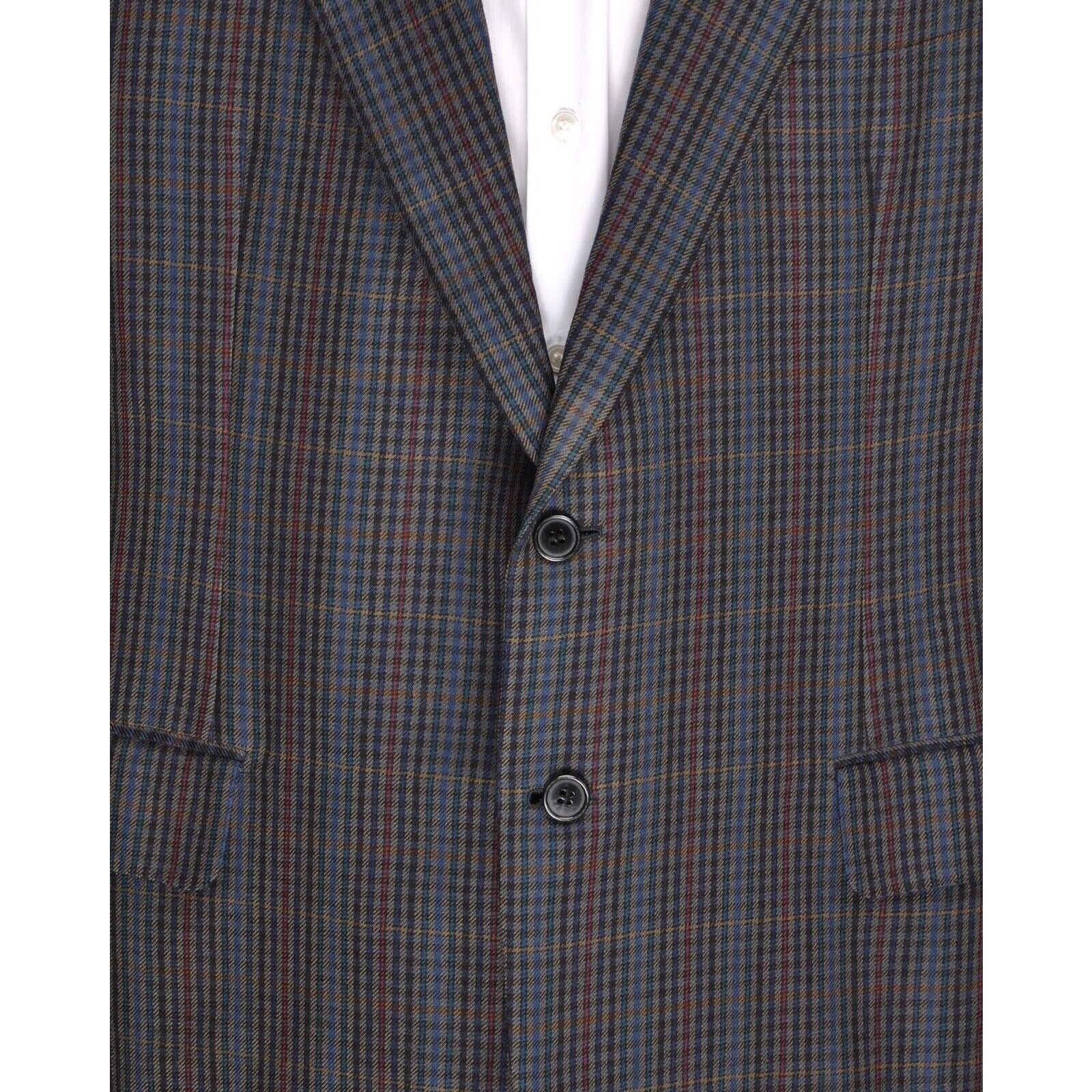 Brioni Men's BRIONI Wool PLAID Sport Blazer Jacket Size EU 56 UK 46 Size 46R - 7 Thumbnail