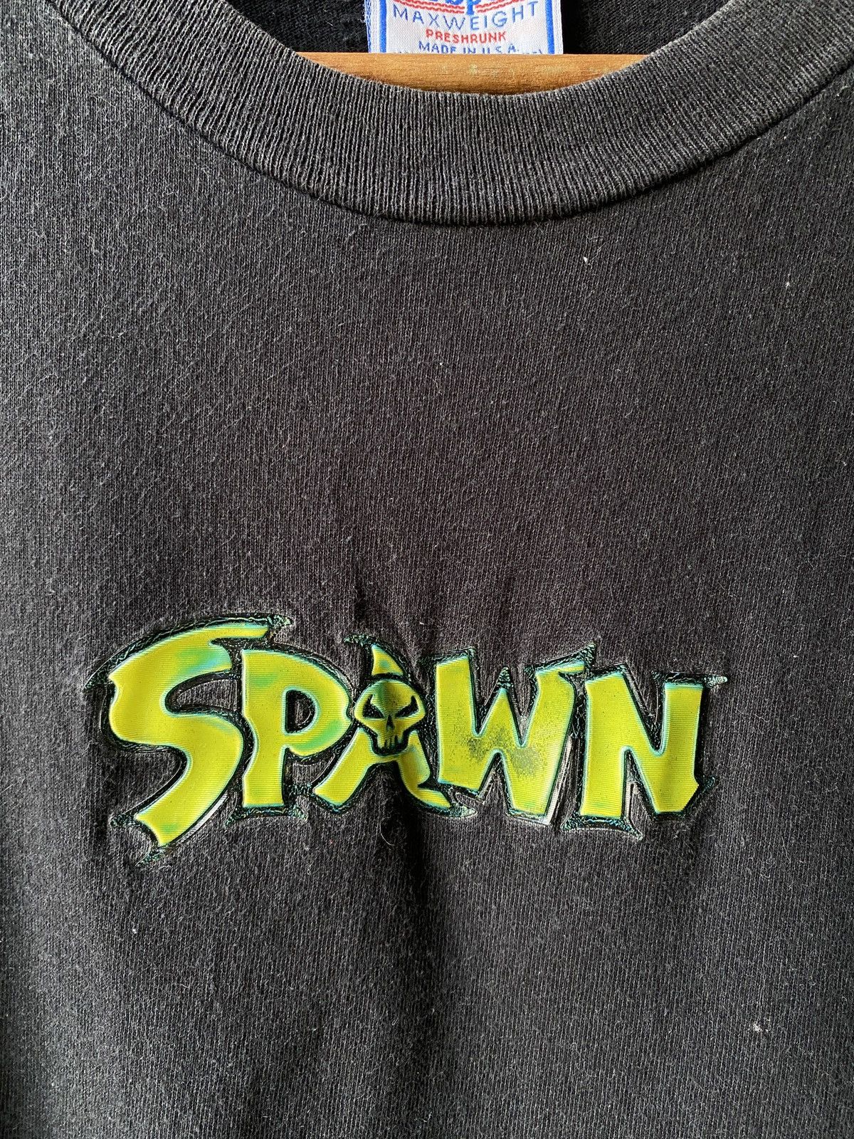 Vintage Vintage 90s Spawn Movie Centre LogoT Shirt Size US S / EU 44-46 / 1 - 4 Thumbnail