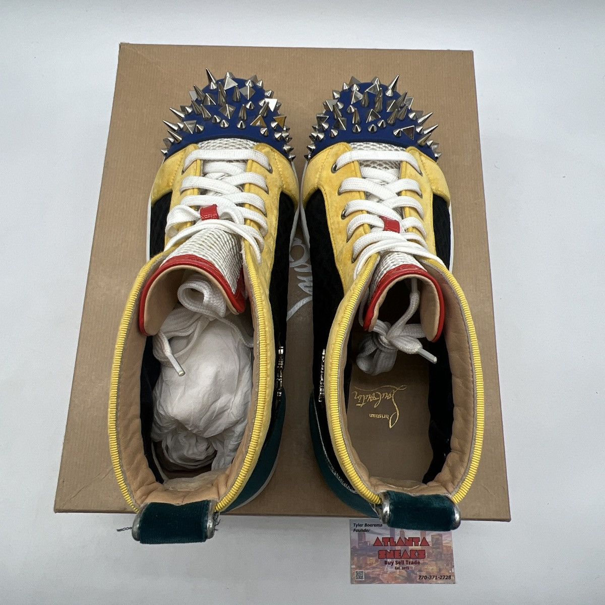 Louis Vuitton Christian Louboutin Orlato Multicolor High Size US 11 / EU 44 - 6 Thumbnail