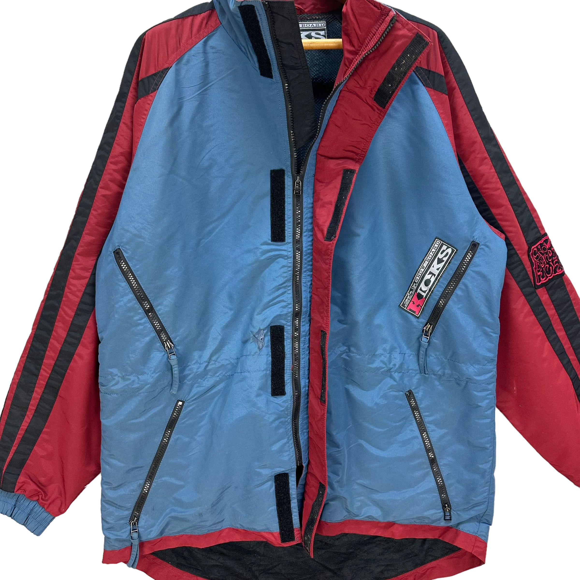 Burton SNOW BOARD KICKS BURTON SNOWBOARDS JACKET #8035-197 Size US L / EU 52-54 / 3 - 7 Thumbnail