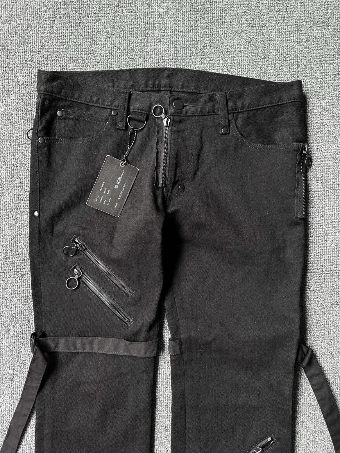 Number (N)ine Number (N)ine Sz 3 Number Nine 06SS Noir Stripes Denim-250 Size US 30 / EU 46 - 3 Thumbnail