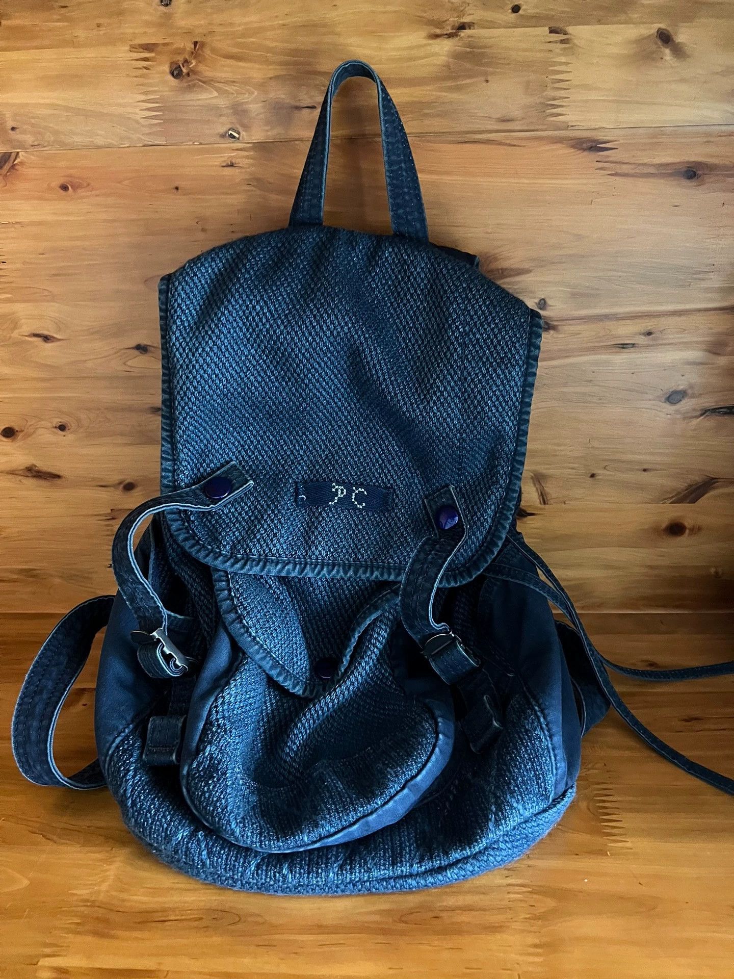 Porter Classic Porter Classic Nippon Indigo Kendo Mini Backpack Size ONE SIZE - 8 Thumbnail