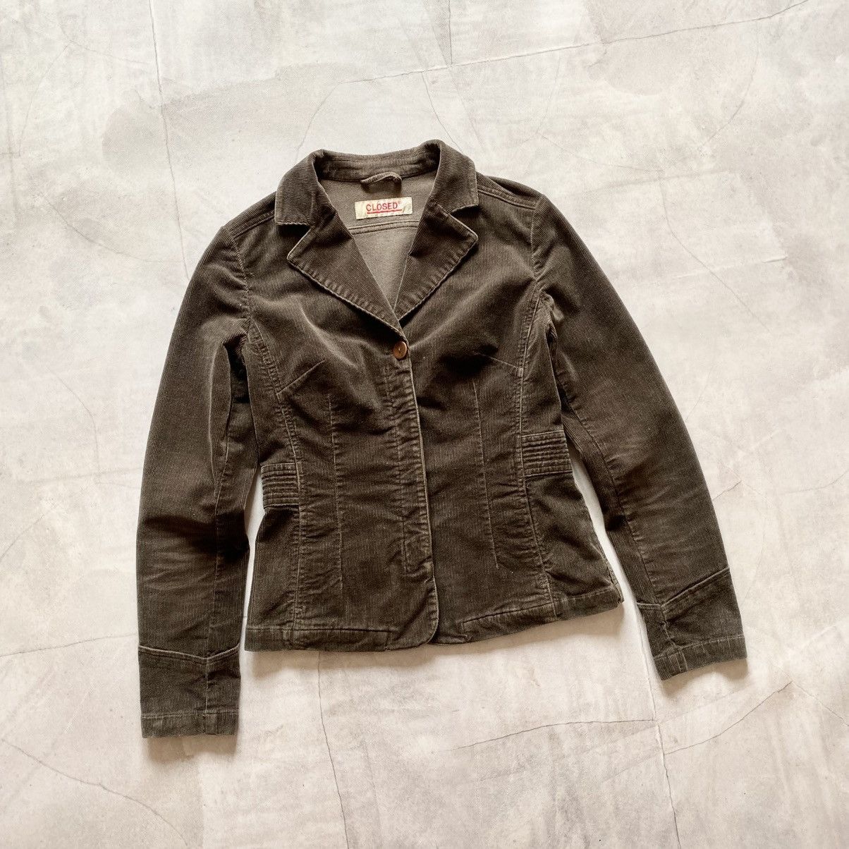 CLOSED × Marithe + Francois Girbaud CLOSED Style Marithe Francois Girbaud Velvet Jacket Vintage Size S / US 4 / IT 40 - 1 Thumbnail