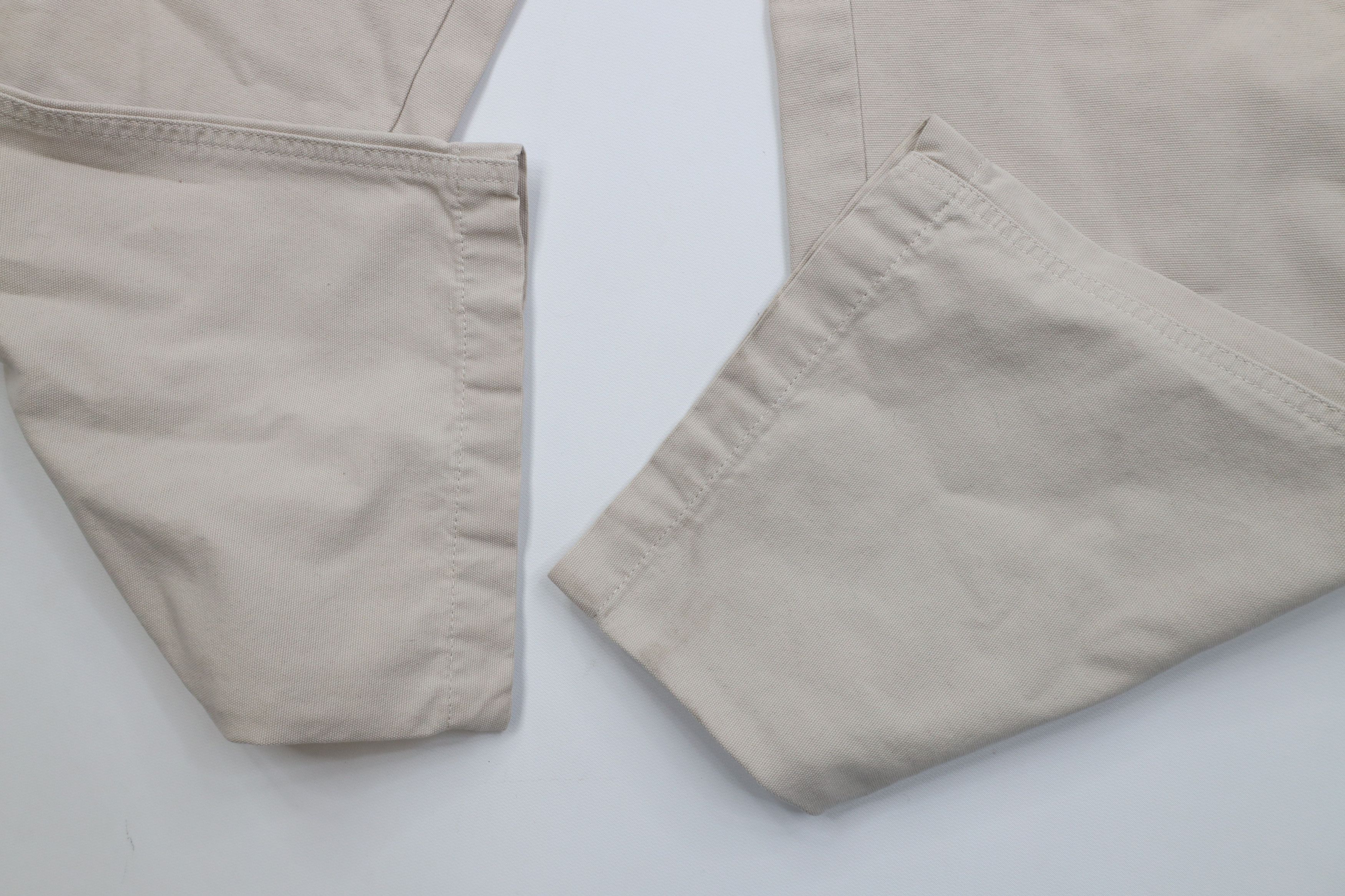 Columbia Vintage Y2K Columbia Wide Leg Chino Pants Trousers Beige Size US 36 / EU 52 - 6 Thumbnail