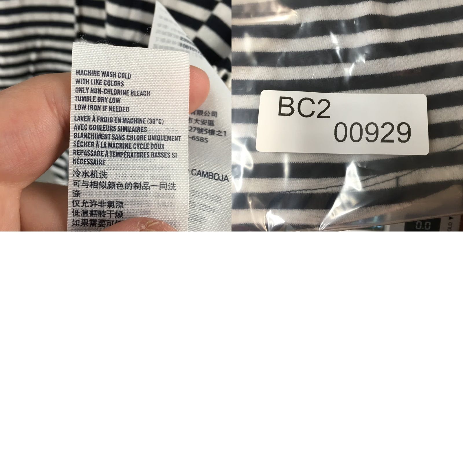 Abercrombie & Fitch Abercrombie Shirt Womens M Black White Striped Long Sleeve Crewneck Pull Over Size M / US 6-8 / IT 42-44 - 9 Thumbnail