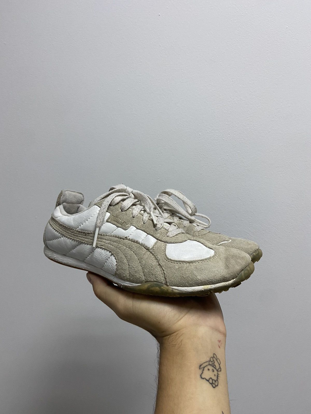 Puma × Vintage Puma Vintage Sneakers Low Top Womans racing Size US 7 / IT 37 - 1 Thumbnail