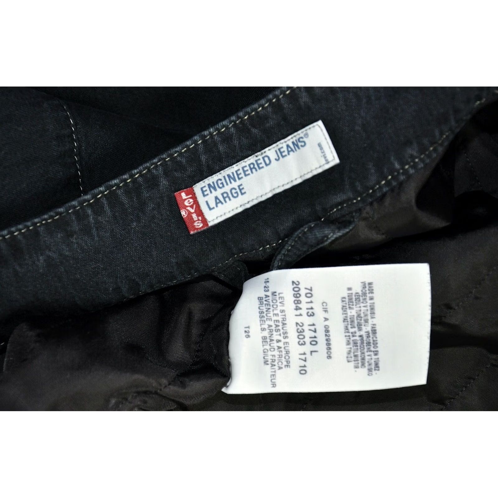 Levi's Levi's Engineered 70113 Denim Vest L Men Blue Zip Shirt? Size US L / EU 52-54 / 3 - 5 Thumbnail