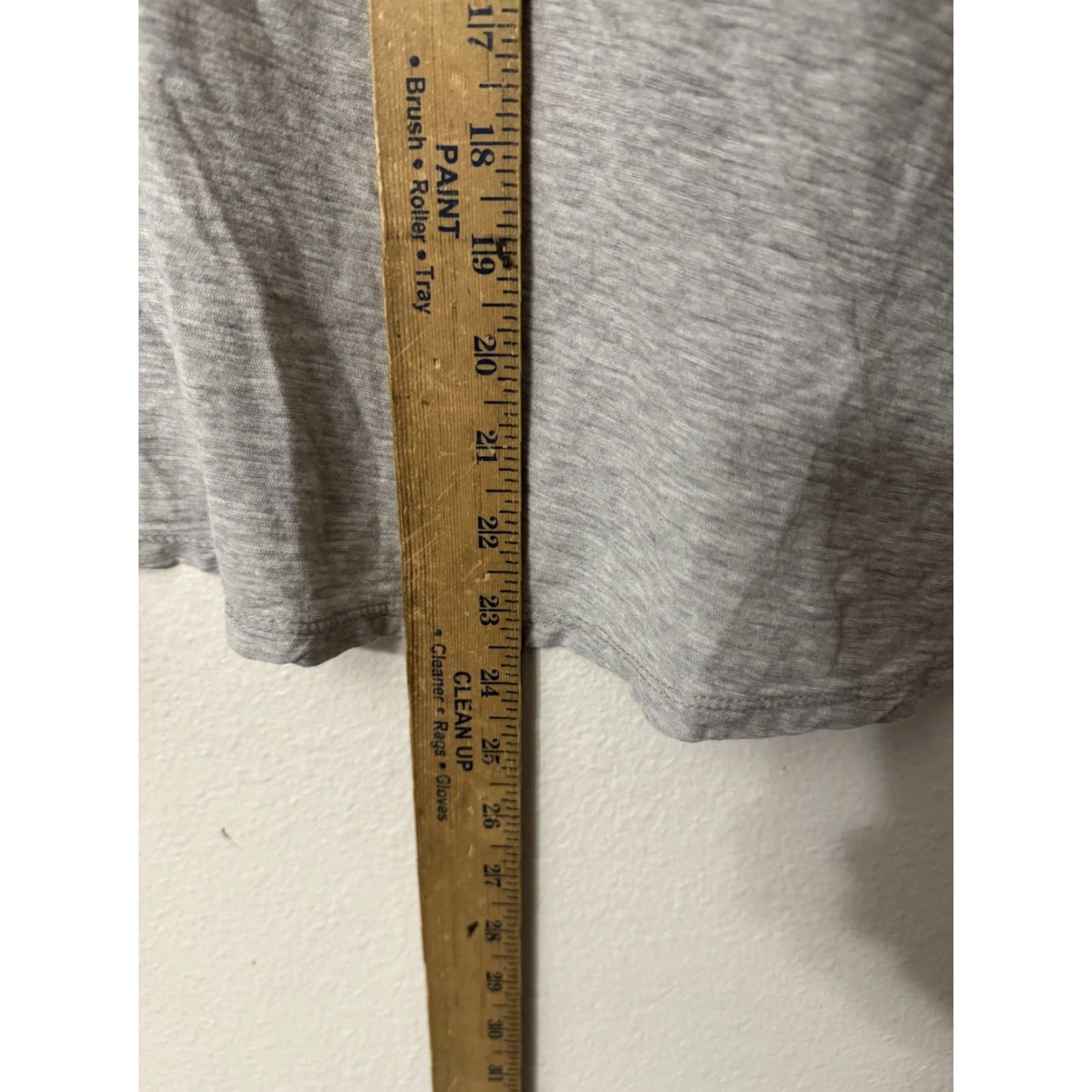 Gap GAP Womens Round Neck T-Shirt XS Gray Pocket Solid Size XS / US 0-2 / IT 36-38 - 4 Thumbnail