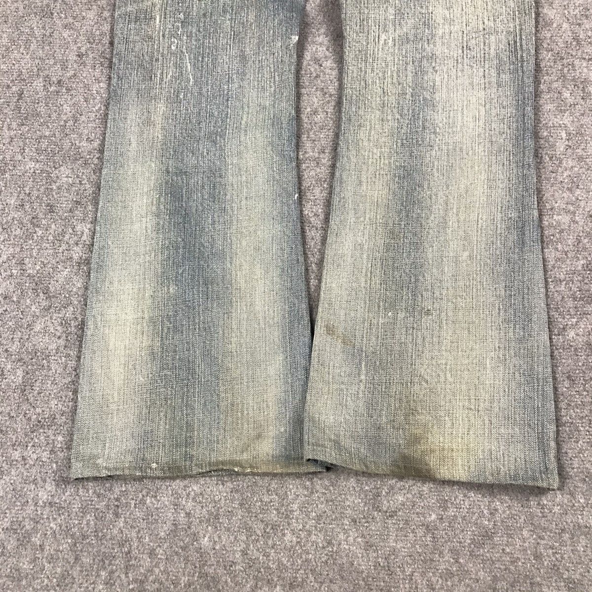 If Six Was Nine × Japanese Brand × Spellbound FALRE SPELLBOUND BOOTCUT DISTRESSED DENIM PANTS Size US 32 / EU 48 - 11 Thumbnail
