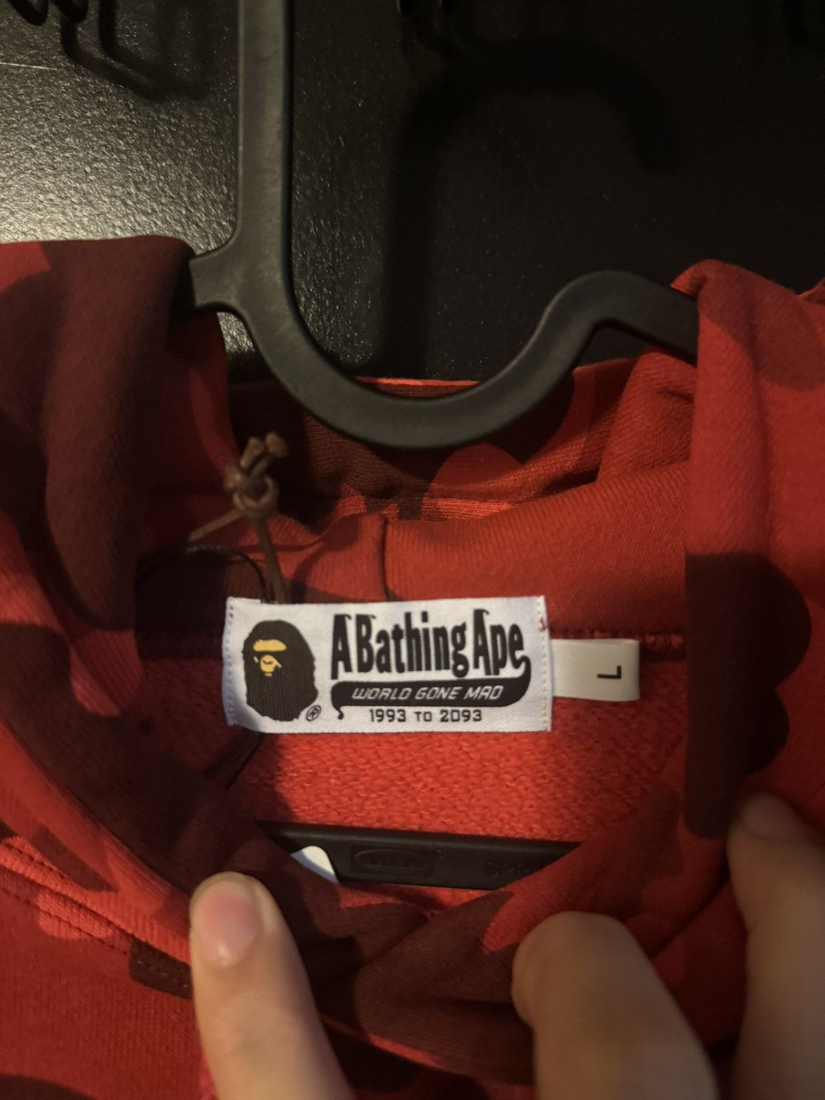 Bape Bape X Coca Cola Colar Camo Ape Head Pull over hoodie Size US L / EU 52-54 / 3 - 8 Thumbnail