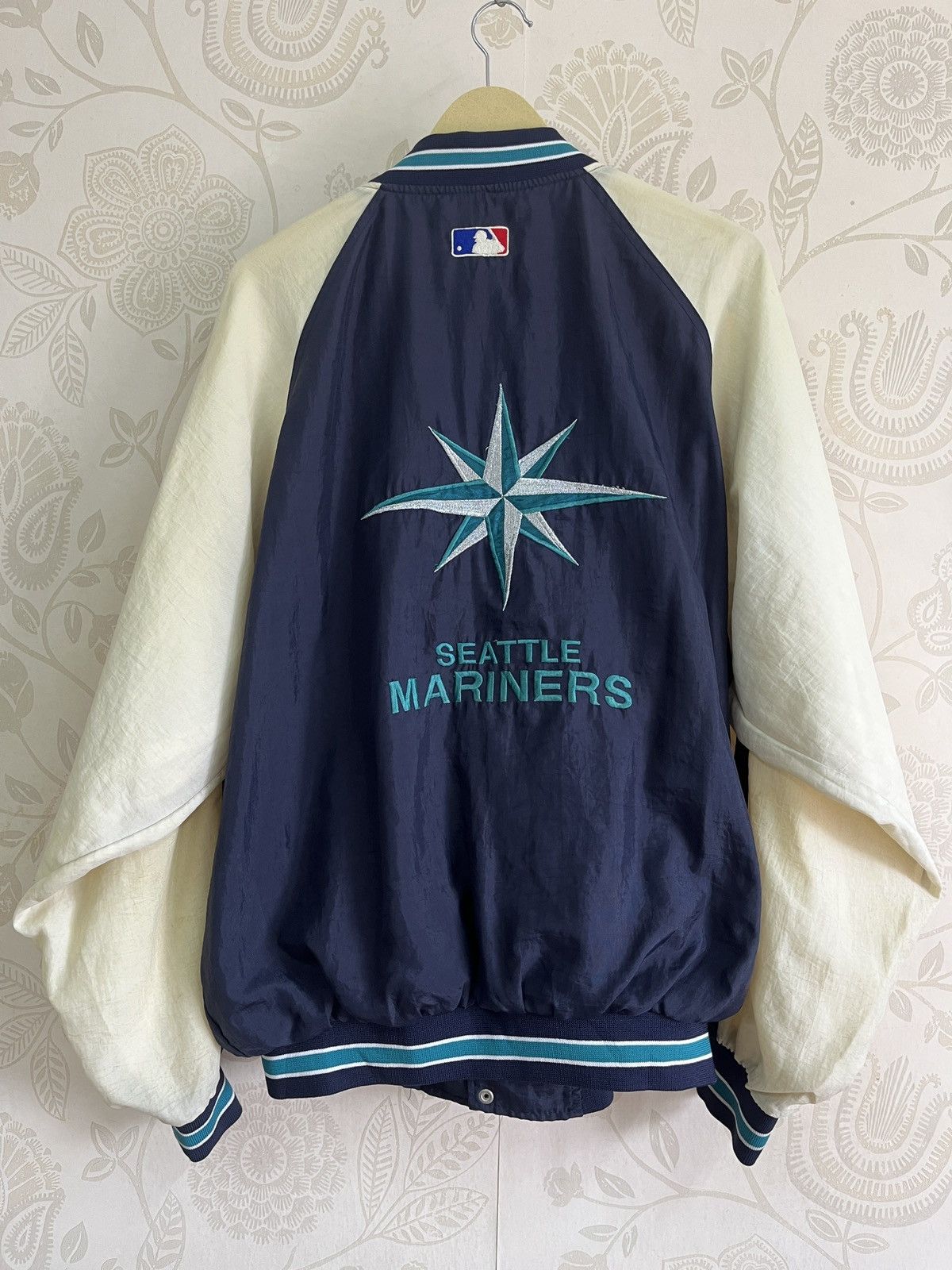 MLB Vintage MLB Seattle Mariners Sweater Light Jacket Size US L / EU 52-54 / 3 - 4 Thumbnail