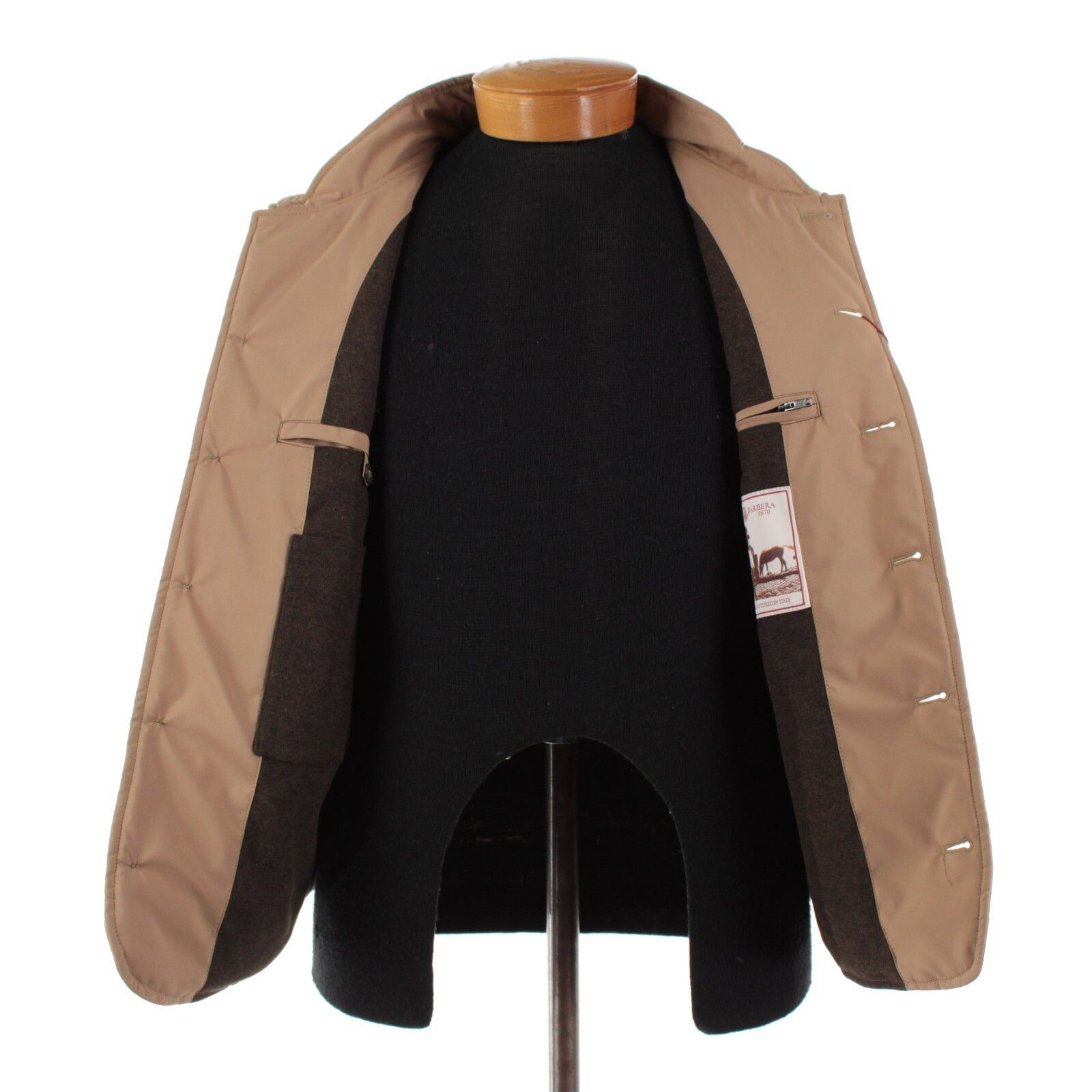 Luciano Barbera Luciano Barbera Vest Size XL US In Brown Polyester Size US XL / EU 56 / 4 - 5 Thumbnail