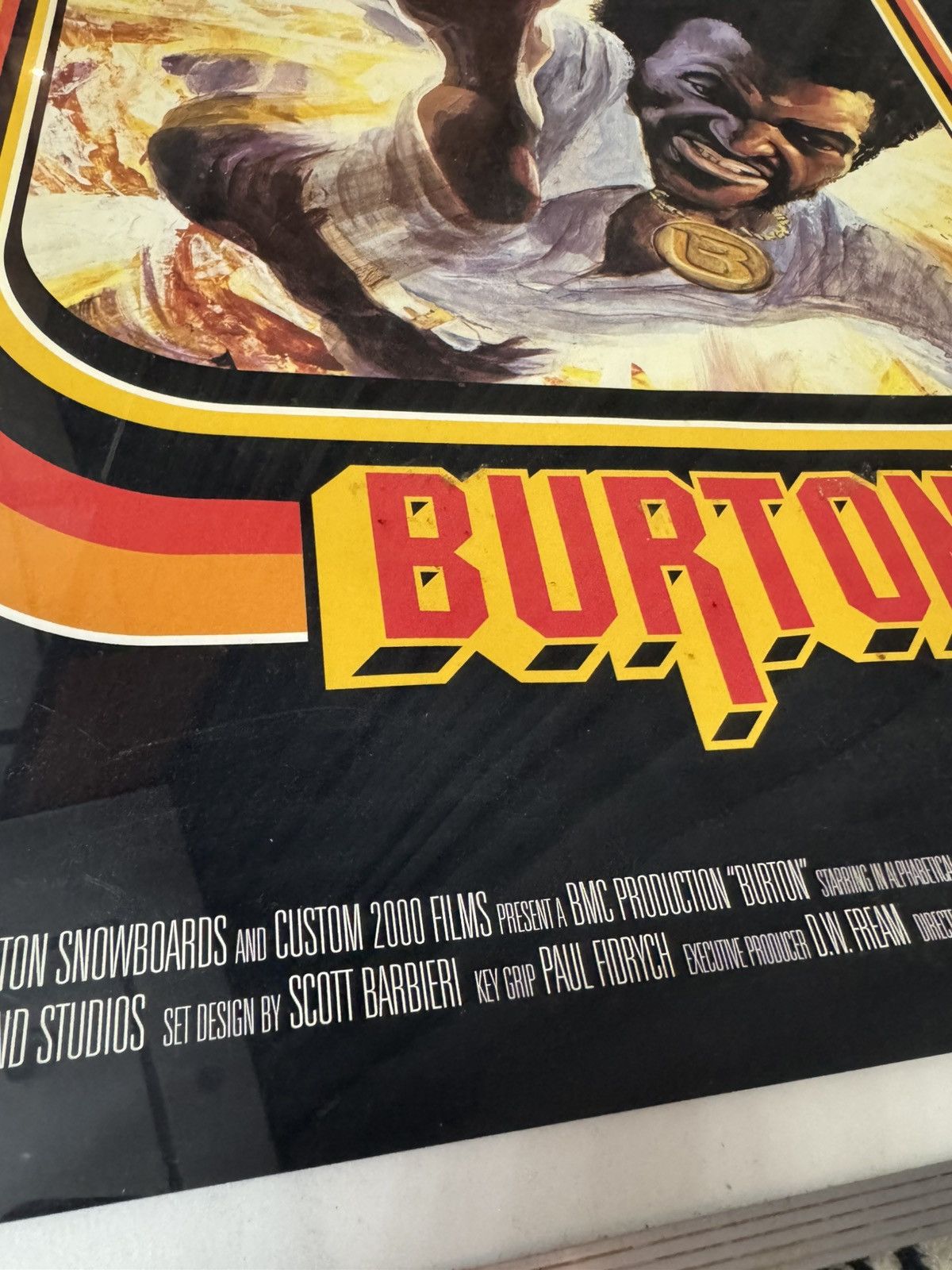 Burton × Vintage VINTAGE RETRO BURTON SNOWBOARD POSTER Size ONE SIZE - 3 Thumbnail