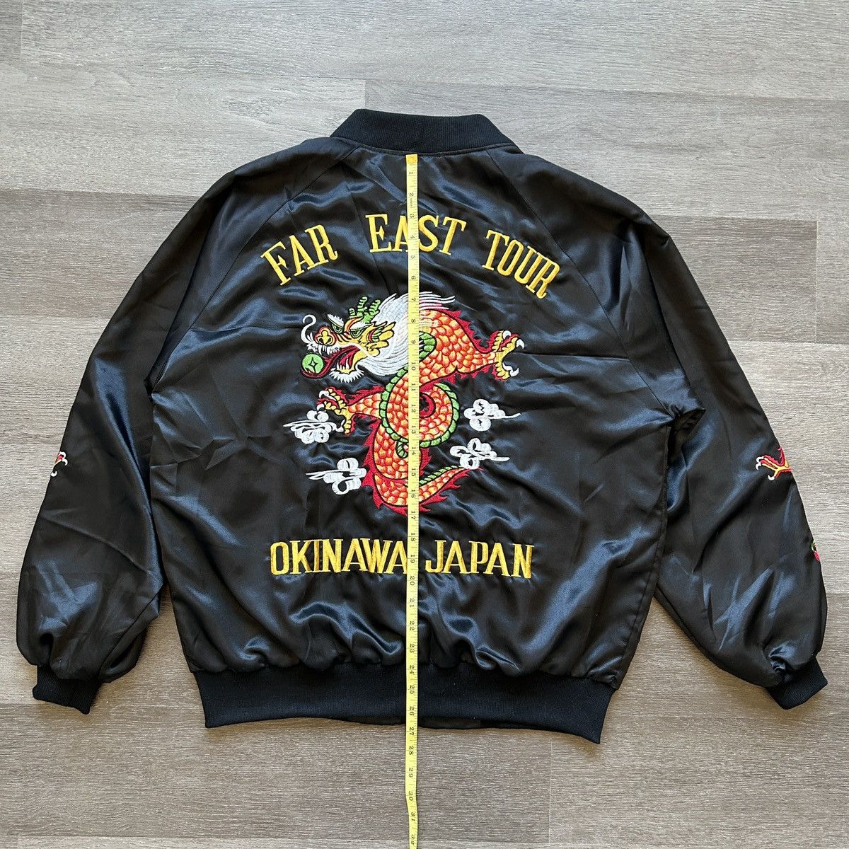 Japanese Brand × Vintage Vintage 80's Okinawa Japan "Far East Tour" Souvenir Jacket Size US M / EU 48-50 / 2 - 7 Thumbnail