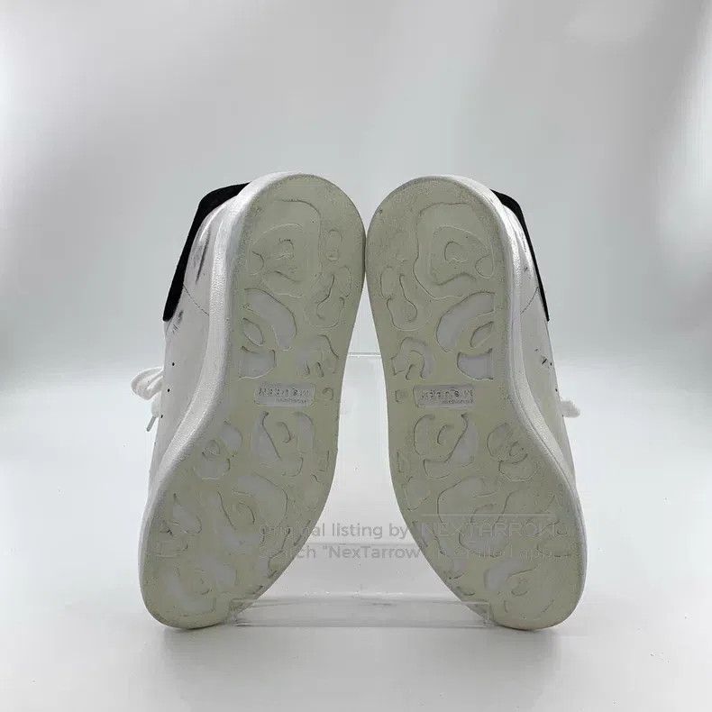 Alexander McQueen Alexander Mcqueen White and black tailed casual flat sneak Size US 6 / IT 36 - 5 Thumbnail