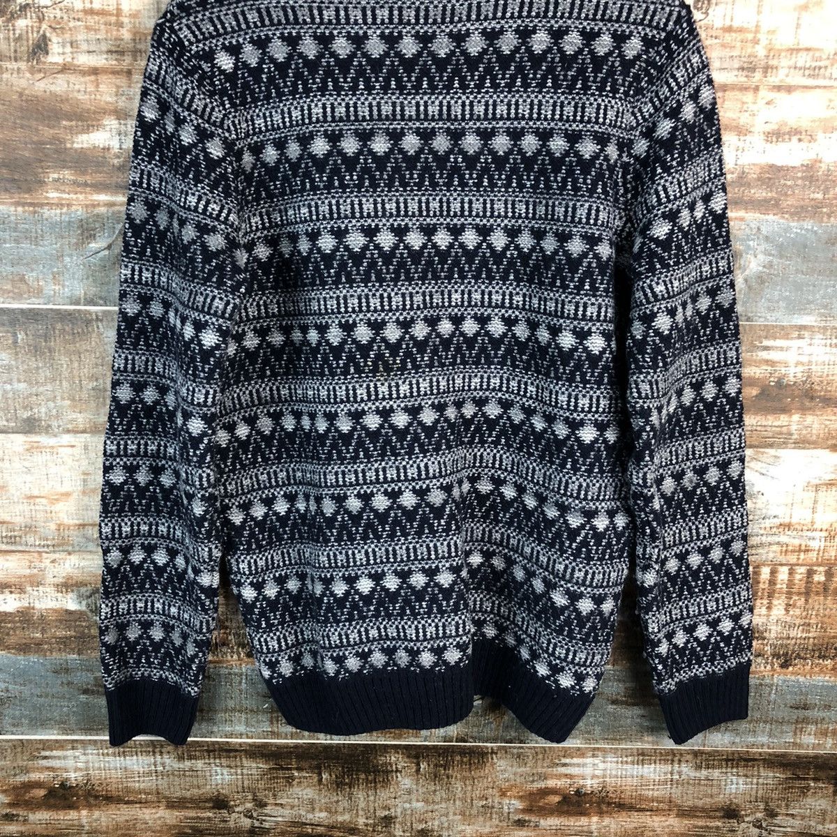 Homespun Knitwear LC Walkiki Blue Knitwear vintage sweatshirt #A2343 Size US S / EU 44-46 / 1 - 14 Thumbnail