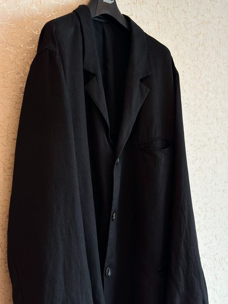 Yohji Yamamoto yohji yamamoto98SS Linen Oversize Jacket 2503-Nextarrow Size US M / EU 48-50 / 2 - 4 Thumbnail