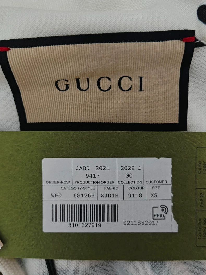 Gucci Gucci 22ss zipper double G full-print sweatshirt 2502-Nexta Size US XS / EU 42 / 0 - 5 Thumbnail