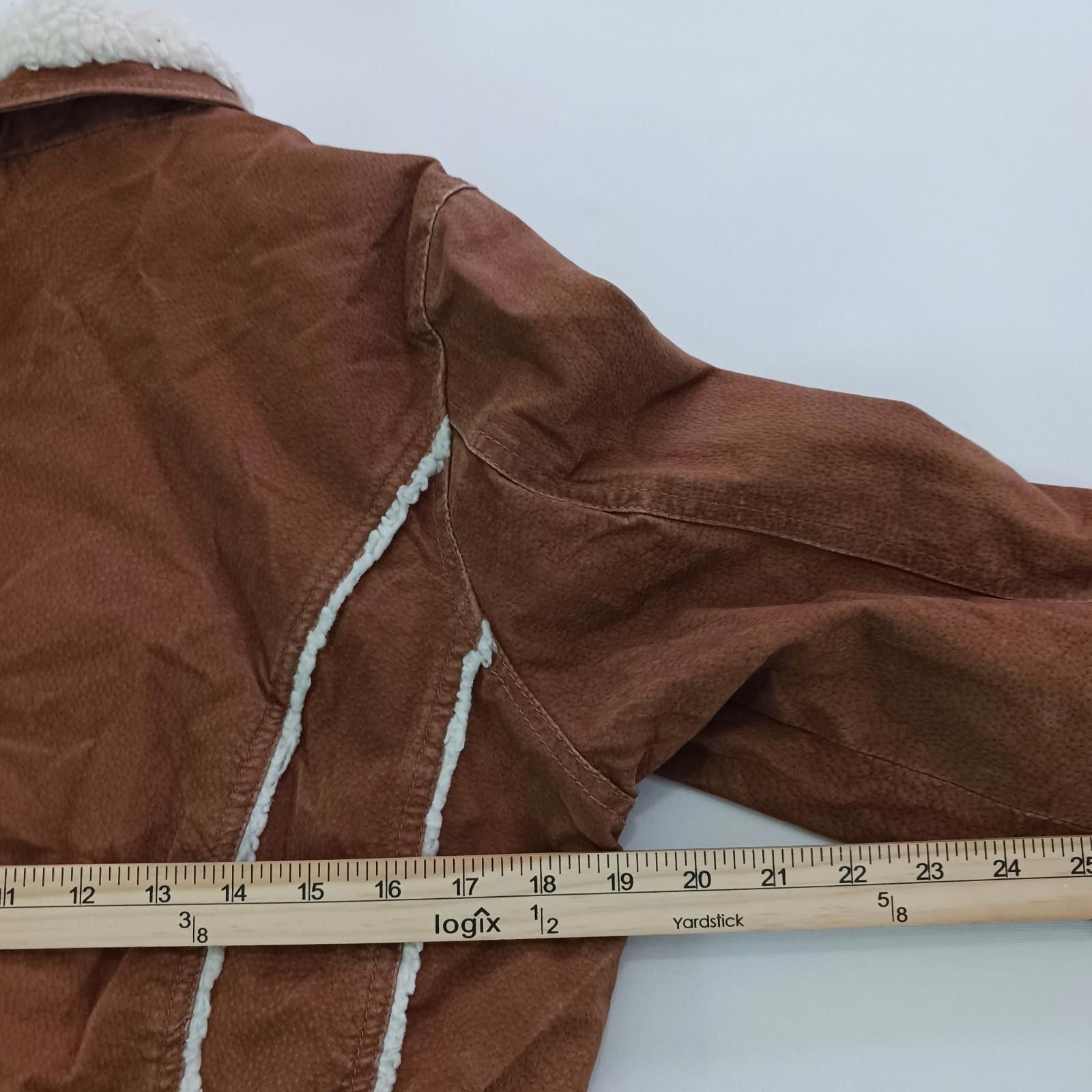 Designer Marcelle Renee Jacket Women's L Brown Genuine Leather Jacket Size L / US 10 / IT 46 - 6 Thumbnail