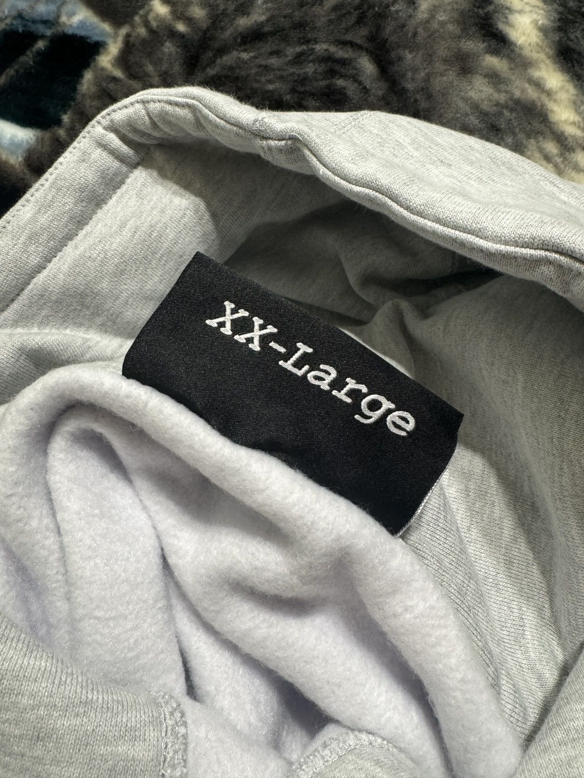 Fuck The Population FTP SLAP LOGO PULLOVER HOODIE (GREY XXL) Size US XXL / EU 58 / 5 - 3 Thumbnail