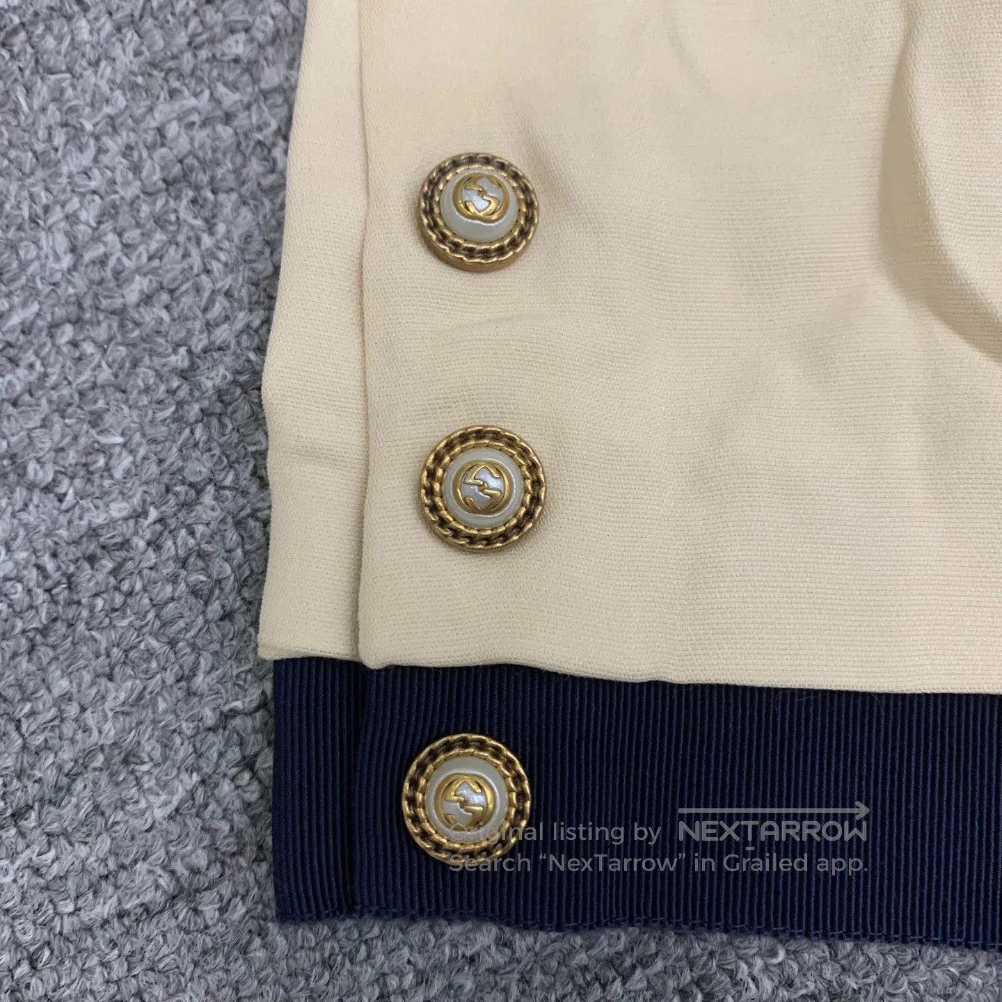 Gucci gucci beige dress with striped details. Size M / US 6-8 / IT 42-44 - 9 Thumbnail