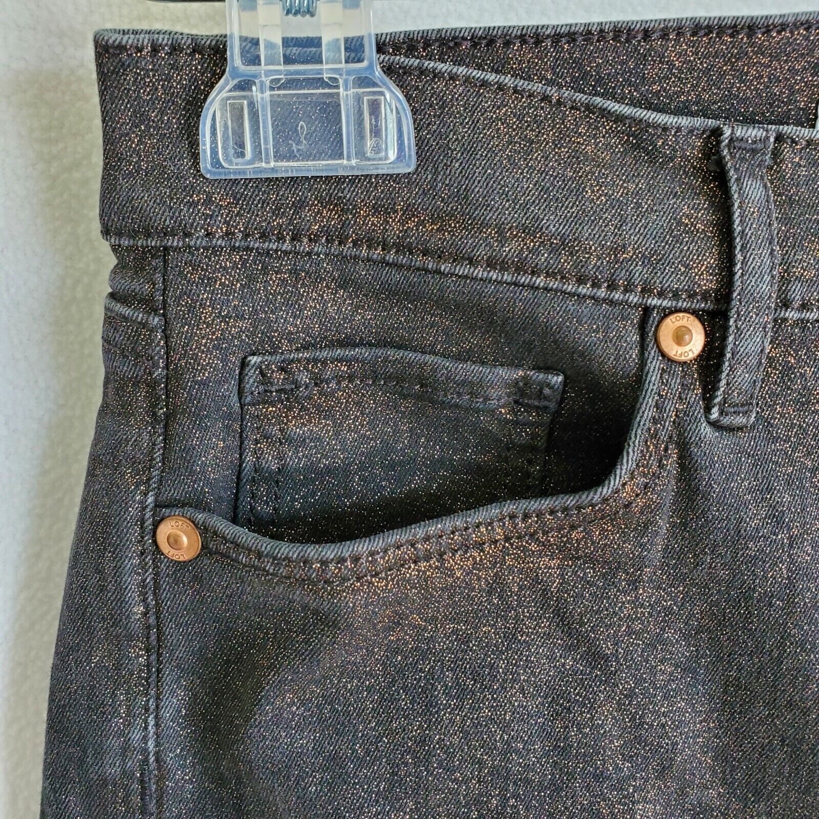 Loft Made and Loved Loft Pants Womens 25/0 Petite Slim Pockets Size 25" / US 0 / IT 36 - 13 Thumbnail