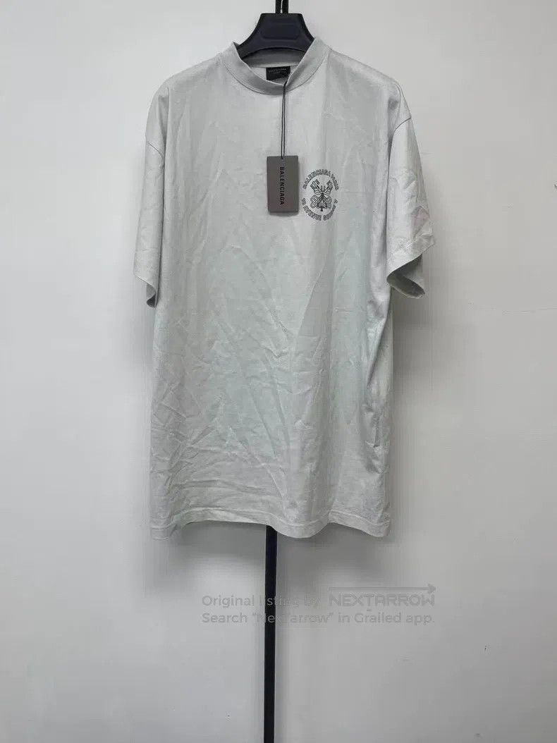 Other Balenciaga Letter Short Sleeve Crew Neck T-Shirt, Men's, W Size US S / EU 44-46 / 1 - 1 Thumbnail