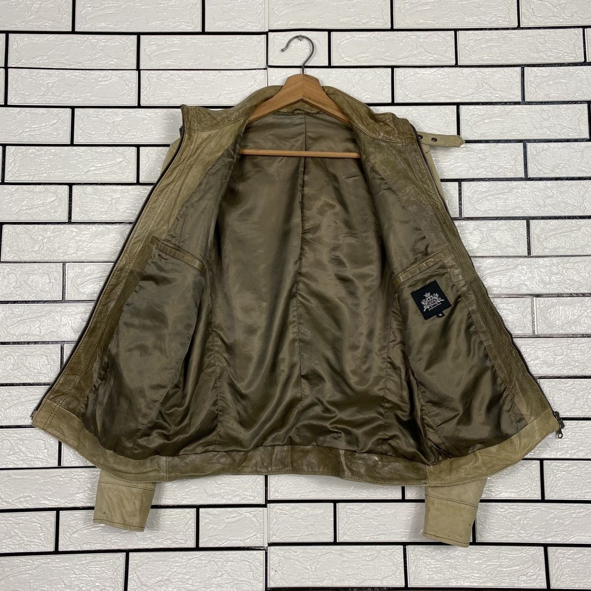 Japanese Brand 📌Vintage Cafe Racer Leather Jacket GGPX Issey Miyake Size US M / EU 48-50 / 2 - 16 Thumbnail