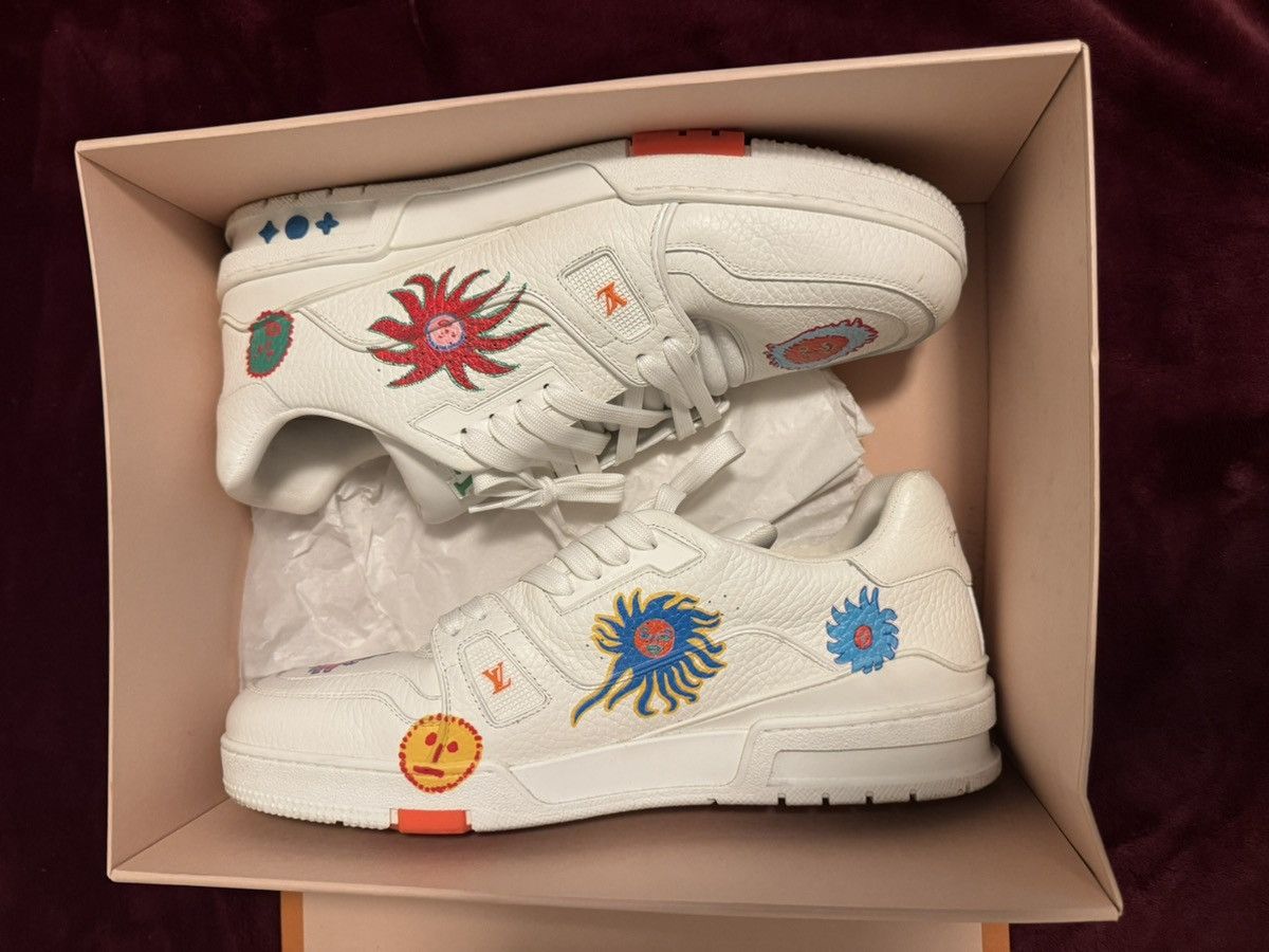 Louis Vuitton Louis Vuitton LV Trainer DD 1212 Size US 13 / EU 46 - 1 Thumbnail