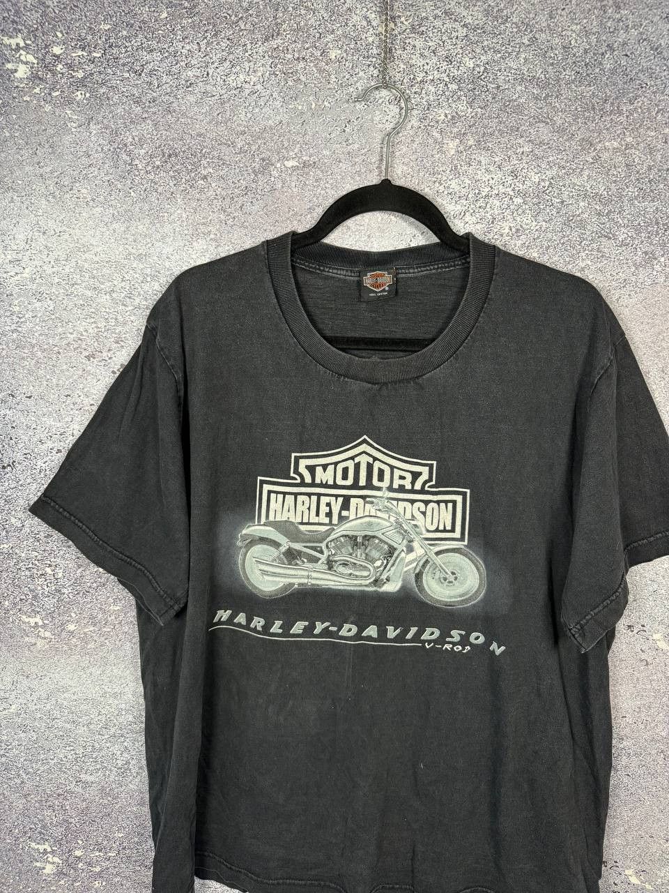Harley Davidson Vintage 2005 Harley Davidson V-Rod Motor Cycles T-Shirt Size US L / EU 52-54 / 3 - 3 Thumbnail