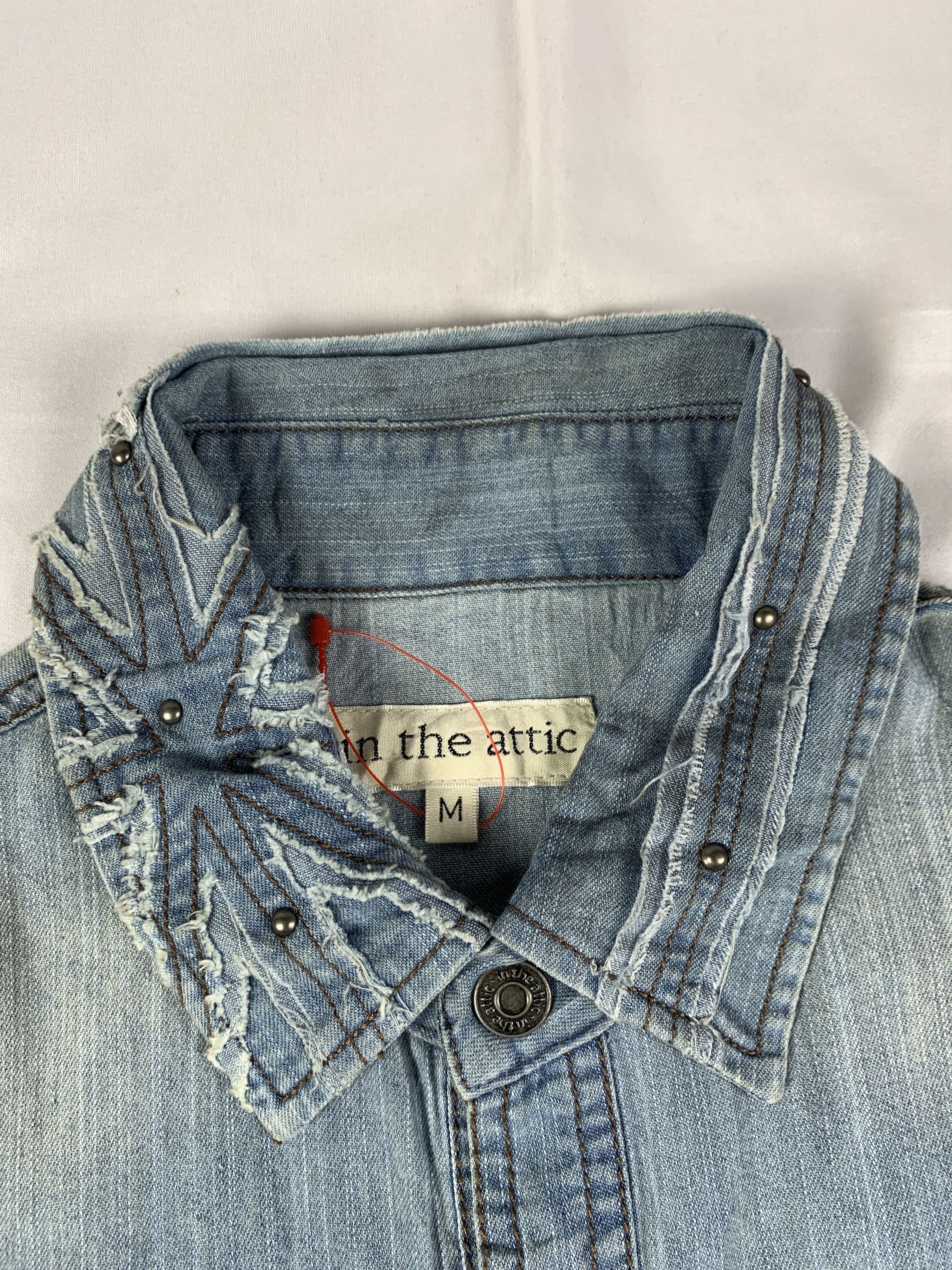 In The Attic In The Attic Blue Jeans Type Shirt (L) Size US M / EU 48-50 / 2 - 4 Thumbnail