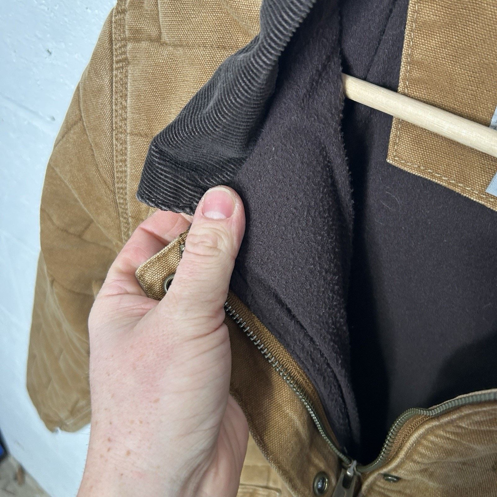 Carhartt Carhartt Sandstone Sherpa-Lined Newhope “Brown” 101405 Size M / US 6-8 / IT 42-44 - 14 Thumbnail