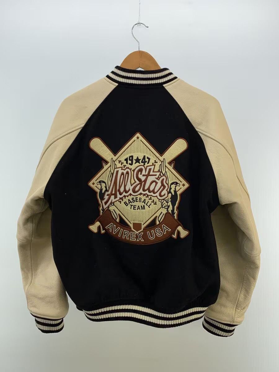 Avirex Avirex 2Tone Varsity Jkt All Stars Wool Stadium Jkt Black Size US L / EU 52-54 / 3 - 2 Thumbnail