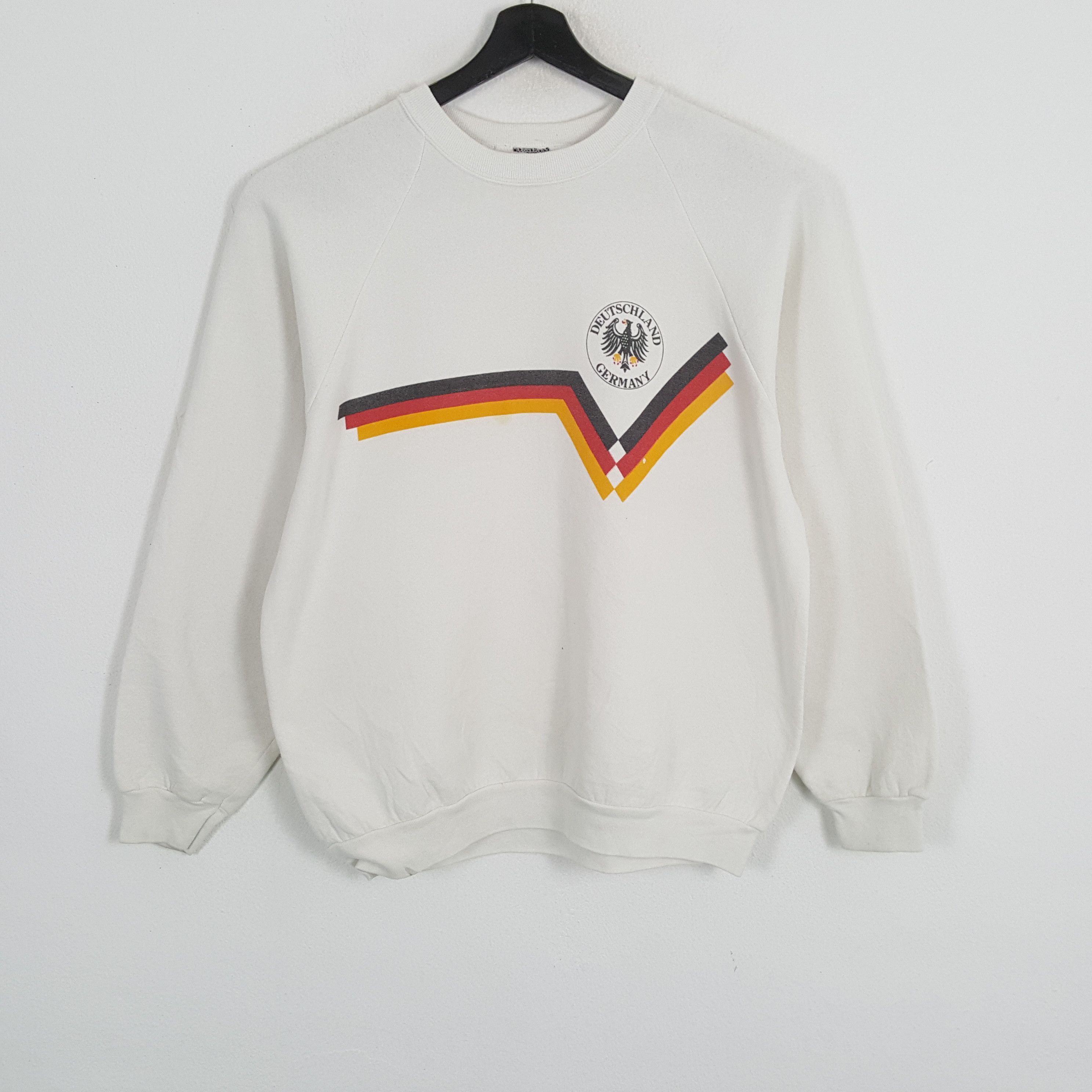 Vintage GERMANY Streetwear Style Sweatshirt Size US L / EU 52-54 / 3 - 1 Thumbnail