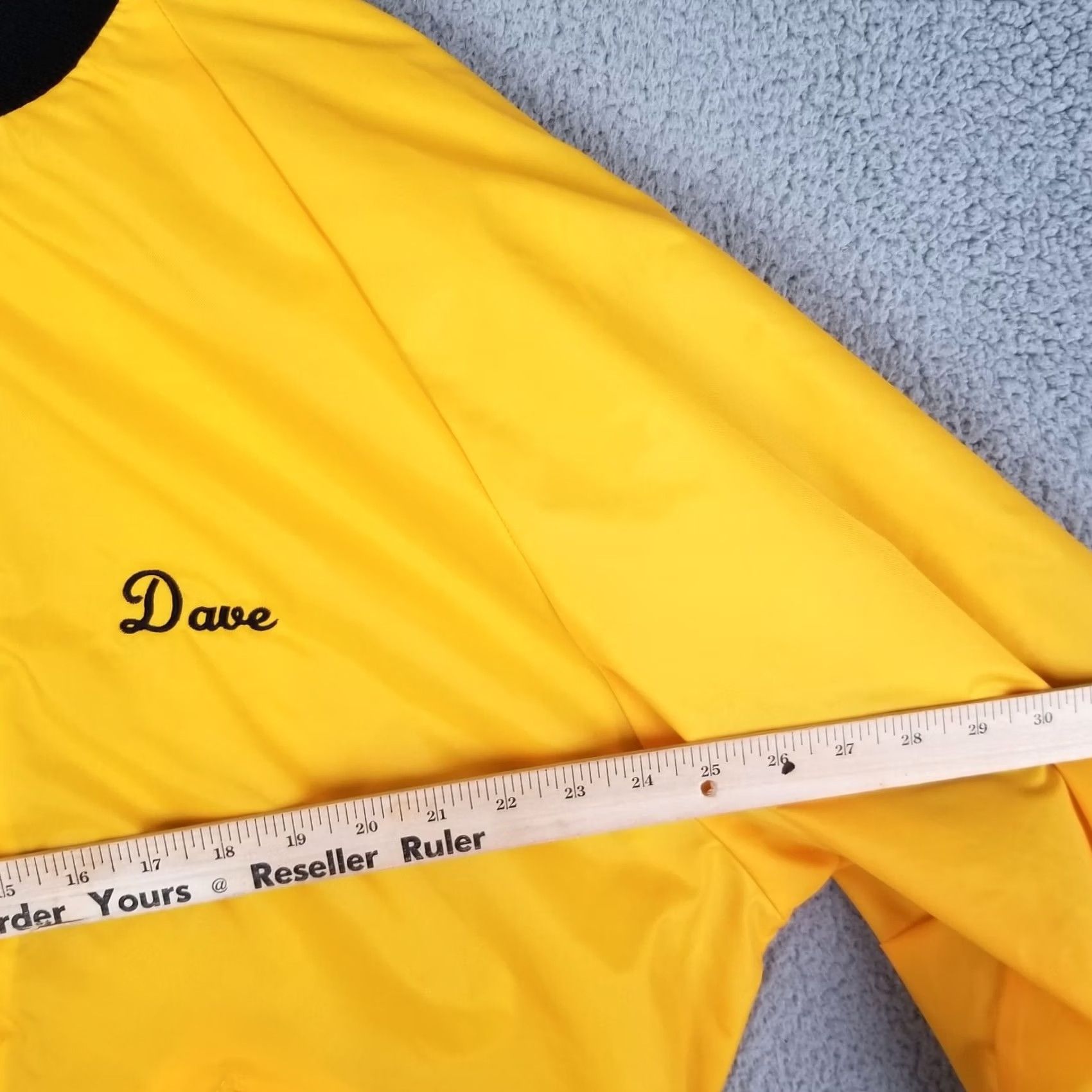 Vintage VINTAGE DeLong Jacket Mens Bomber Satin Nylon L Yellow Cars USA 90s Size US L / EU 52-54 / 3 - 6 Thumbnail