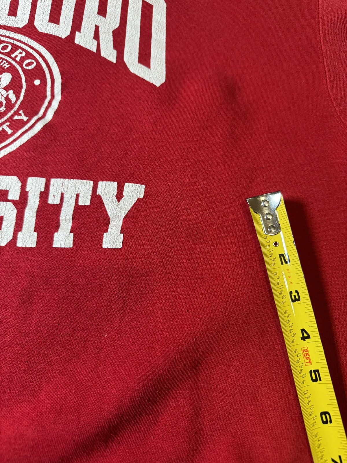 Vintage Vtg 70s Edinboro University Collegiate Erie Pa Boxy Crewneck Size US L / EU 52-54 / 3 - 9 Thumbnail