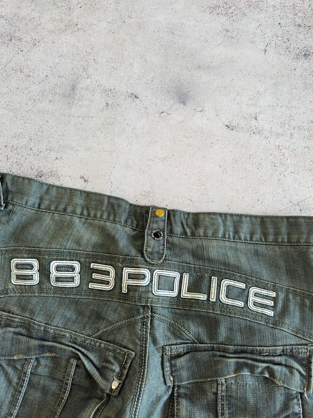 Other 883 Police Denim Cargo Multi Pocket Shorts Size 36 Size US 36 / EU 52 - 9 Thumbnail
