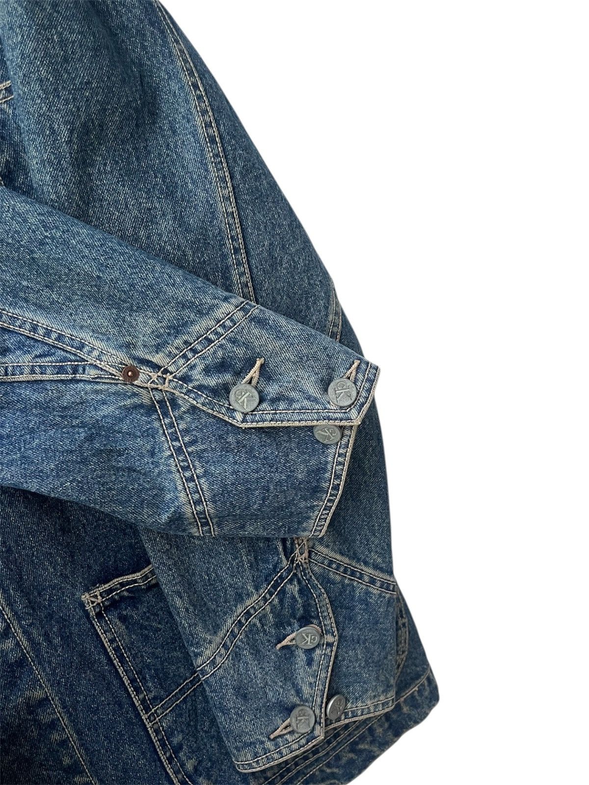 Calvin Klein Vintage Calvin Klein Denim Loco Blouson Jacket Size US M / EU 48-50 / 2 - 7 Thumbnail