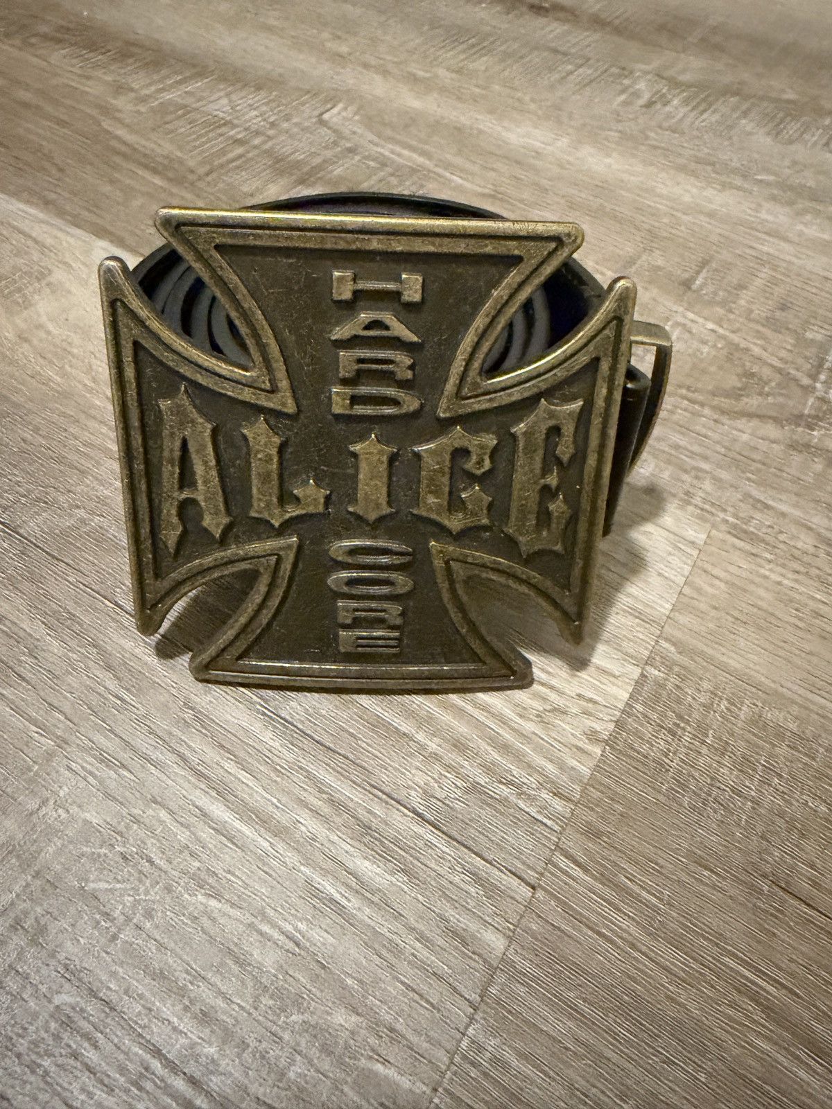 Alice Hollywood Alice Hollywood Blistered Chopper Belt Black