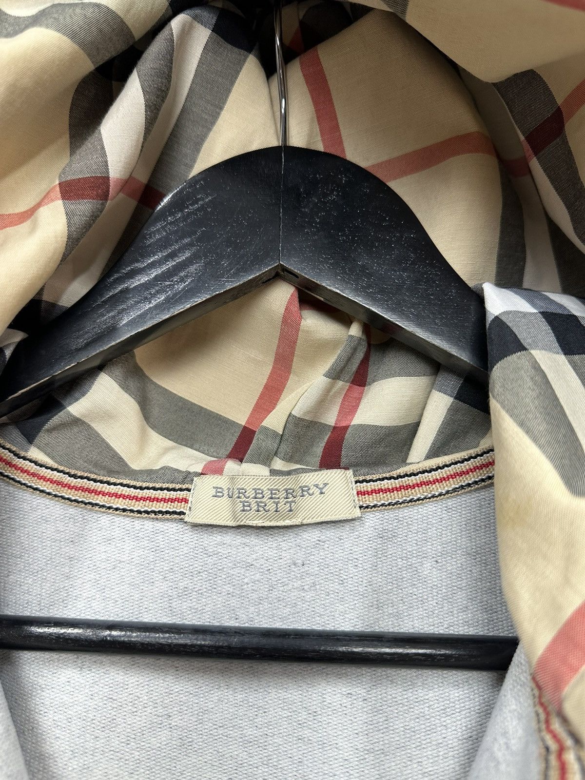 Burberry Vintage Burberry Brit hoodie y2k England style Avantgarde Size XS / US 0-2 / IT 36-38 - 9 Thumbnail
